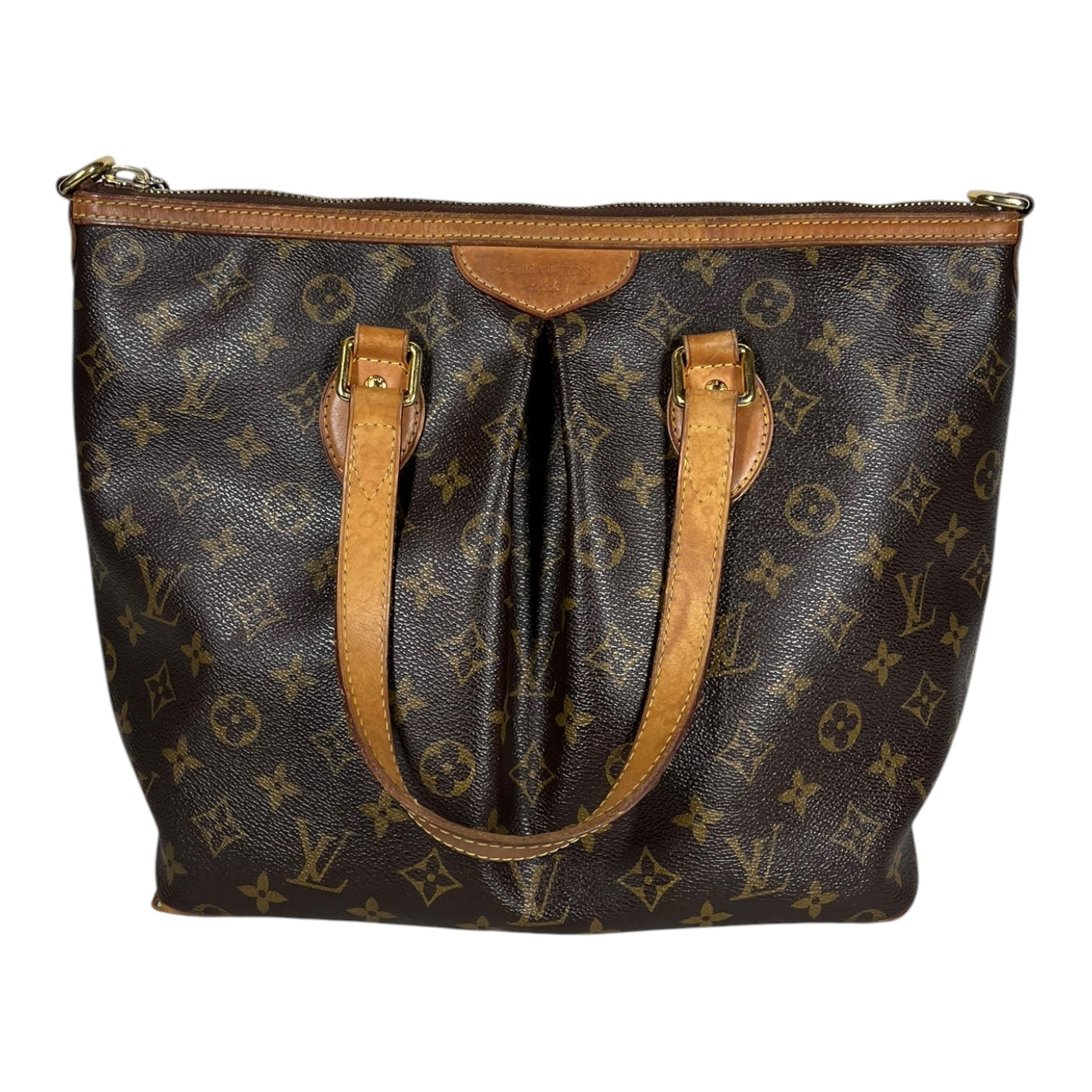 LOUIS VUITTON/Hand Bag/Monogram/Leather/BRW/Palmero Monogram view 1