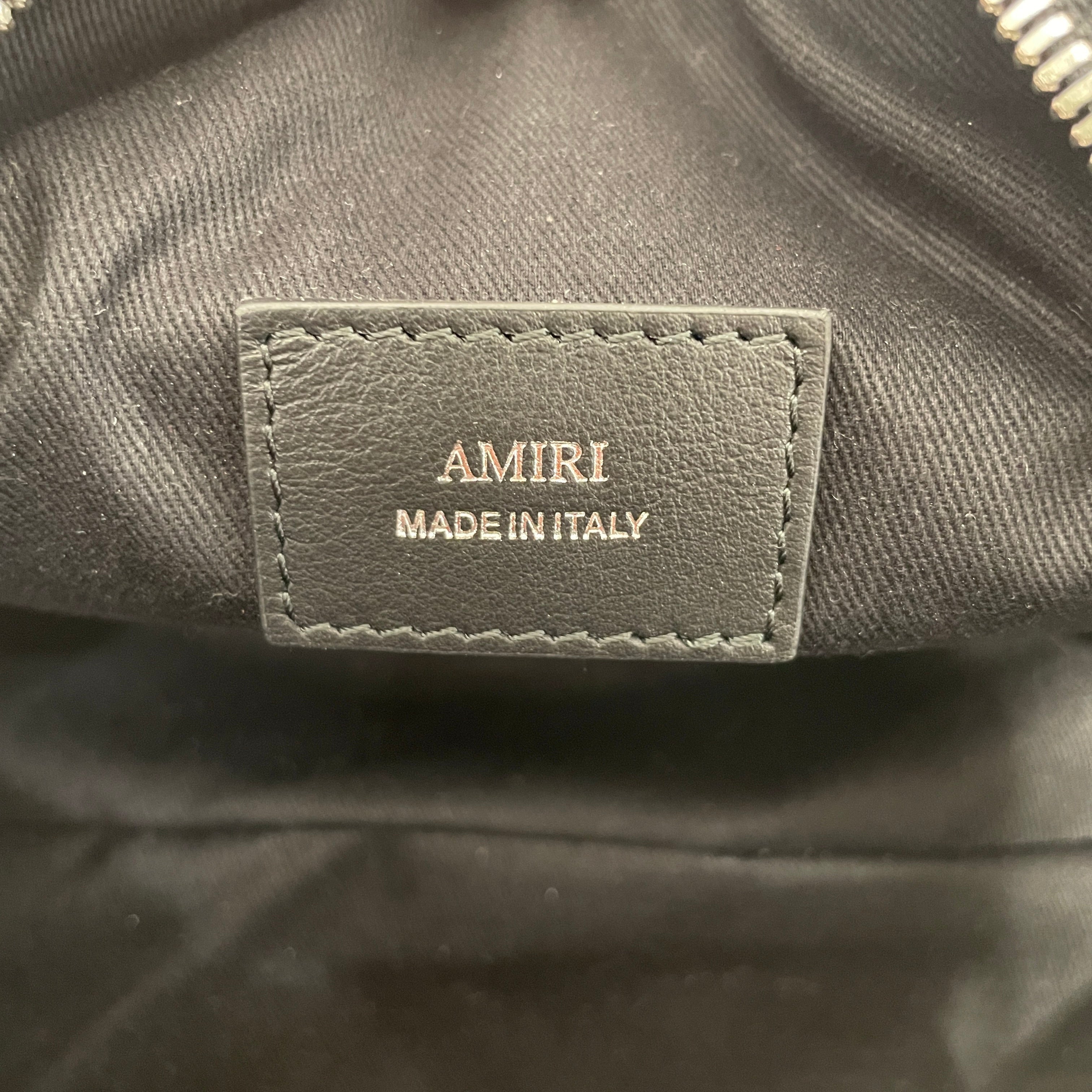 AMIRI/Pouch/Monogram/Cotton/BLK/QUAD view 5