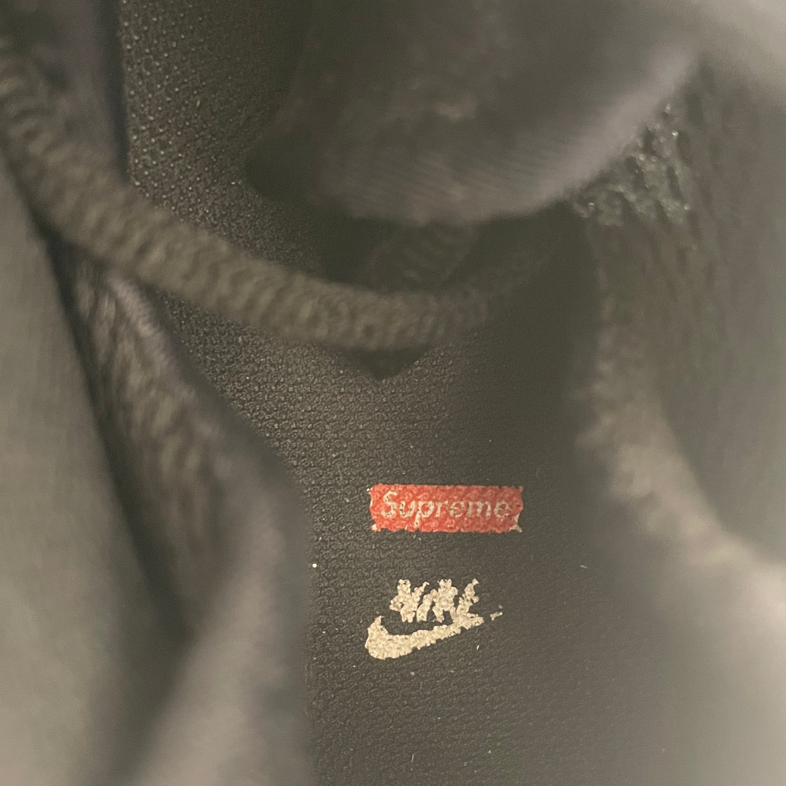 Supreme/NIKE/Low-Sneakers/US 10/Floral Pattern/BLK/Foamposite One SP Baroque view 3