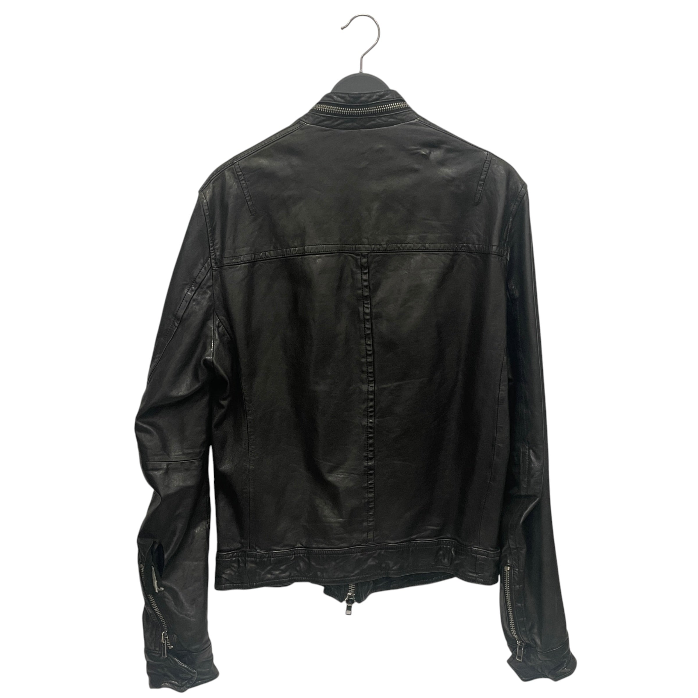 ALLSAINTS SPITALFIELDS/Leather Jkt/L/Leather/BLK/BIKER MOTO view 2