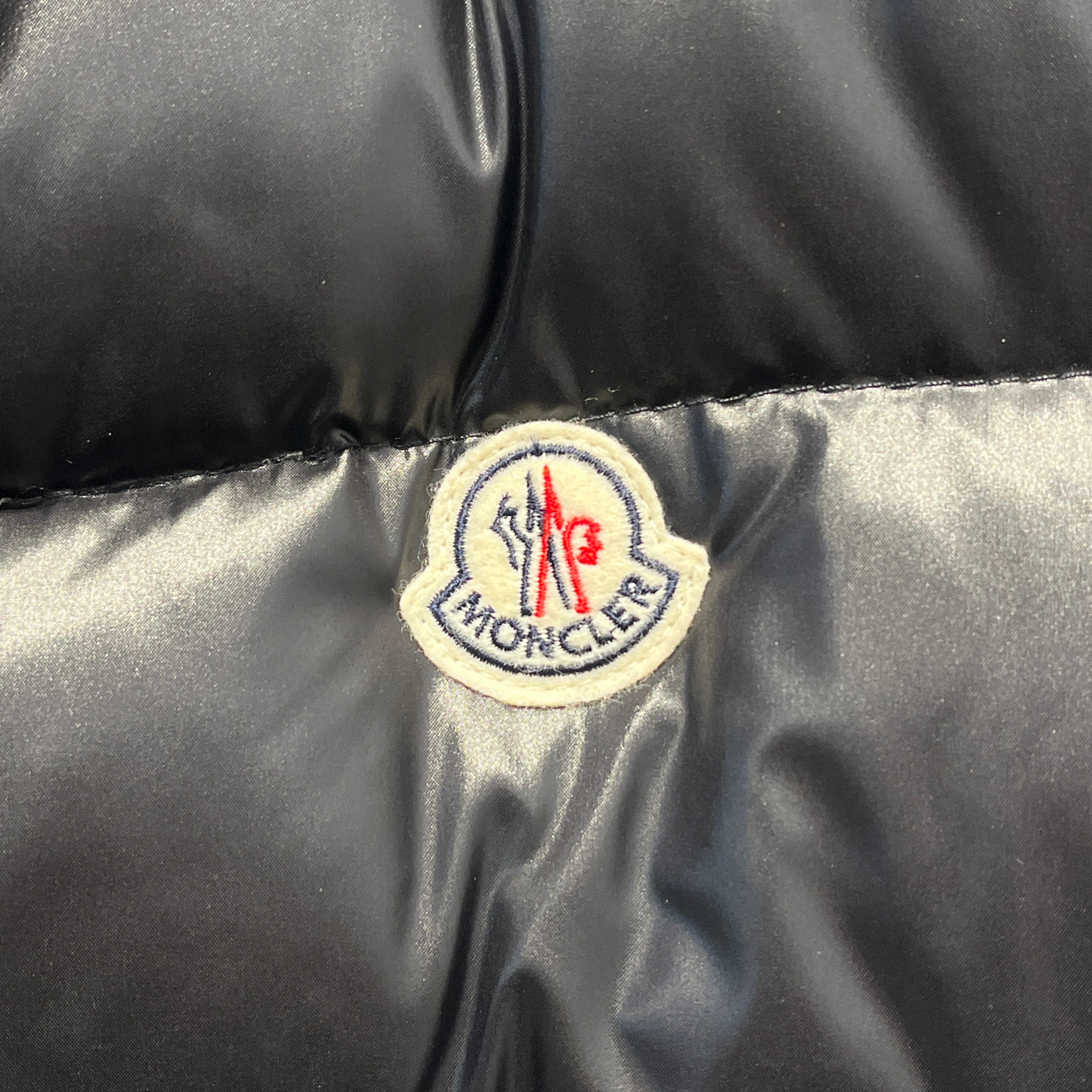 MONCLER/Puffer Vest/3/Nylon/BLK/DUCK INSIDE view 5