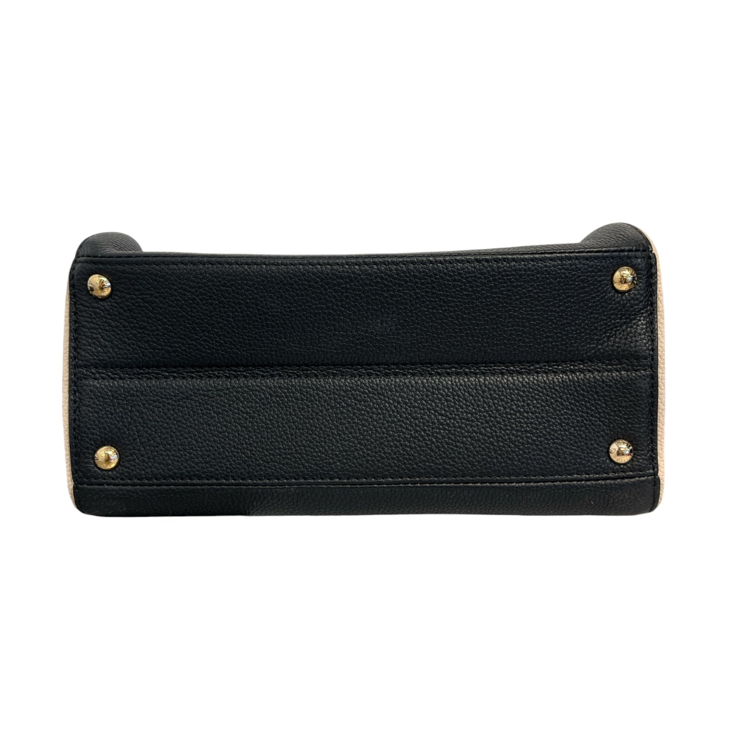 LOUIS VUITTON/Hand Bag/Monogram/Leather/BLK/DOUBLE V MONOGRAM view 3