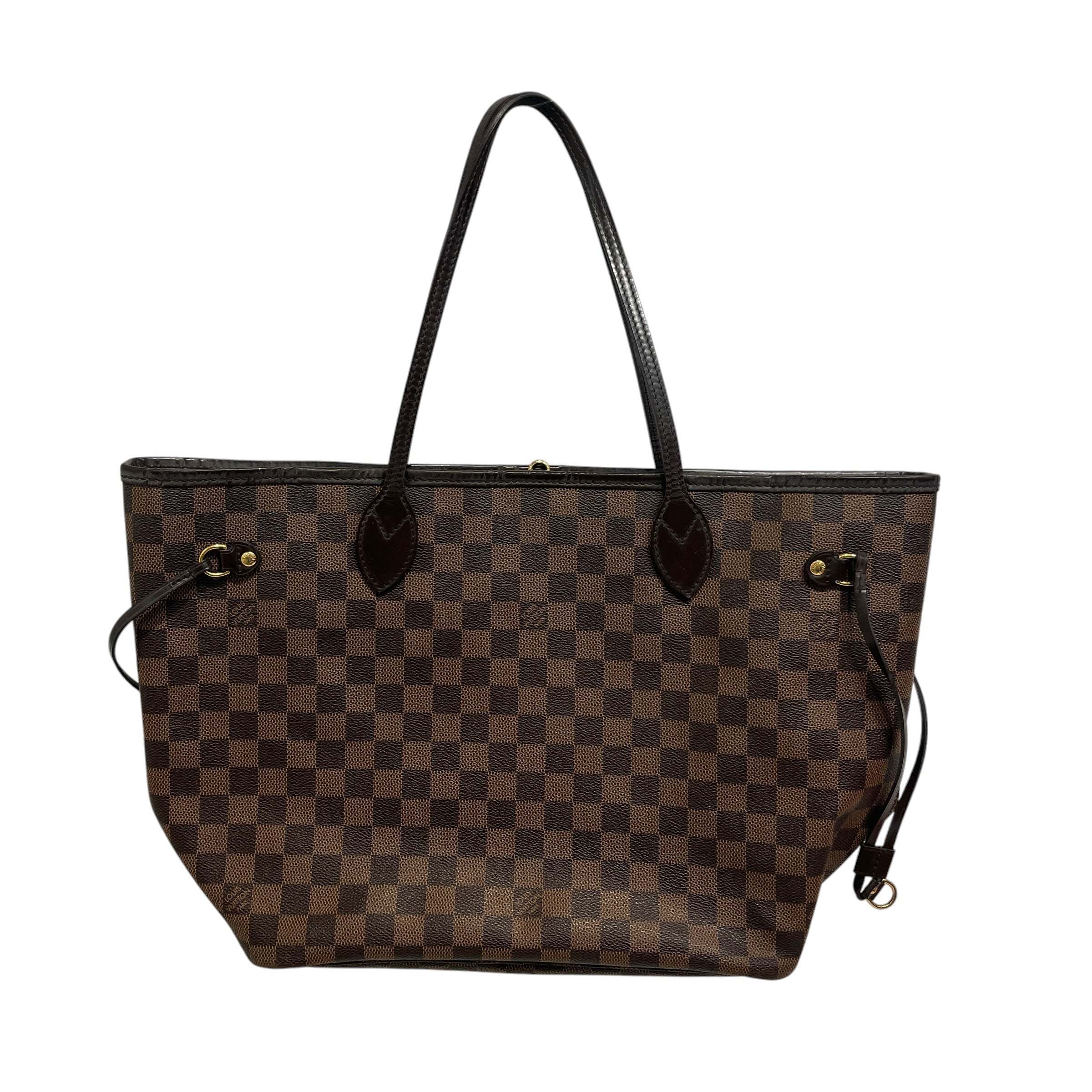 LOUIS VUITTON/Bag/All Over Print/Leather/BRW/Neverfull Damien Ebene view 1