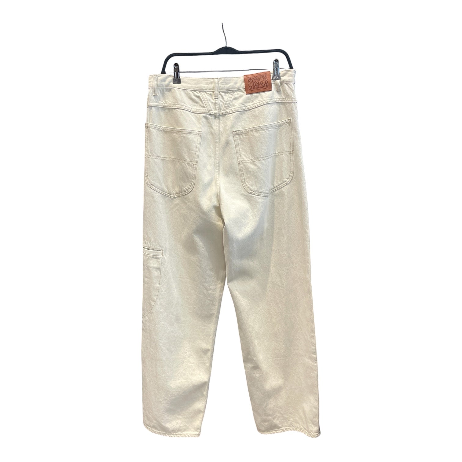 Supreme/Pants/32/Cotton/WHT/white SupremeXGirbaud pants view 2