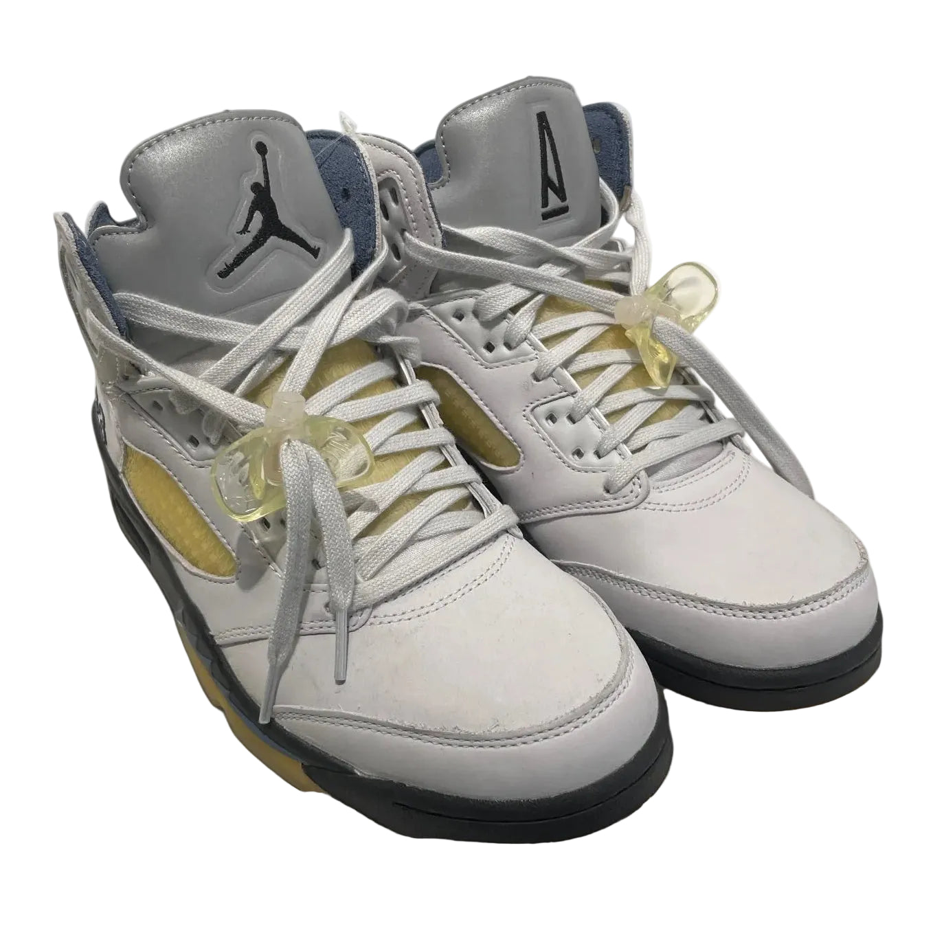 NIKE/A MA MANIERE/Hi-Sneakers/US 10/Acrylic/WHT/JORDAN 5 AMM view 1