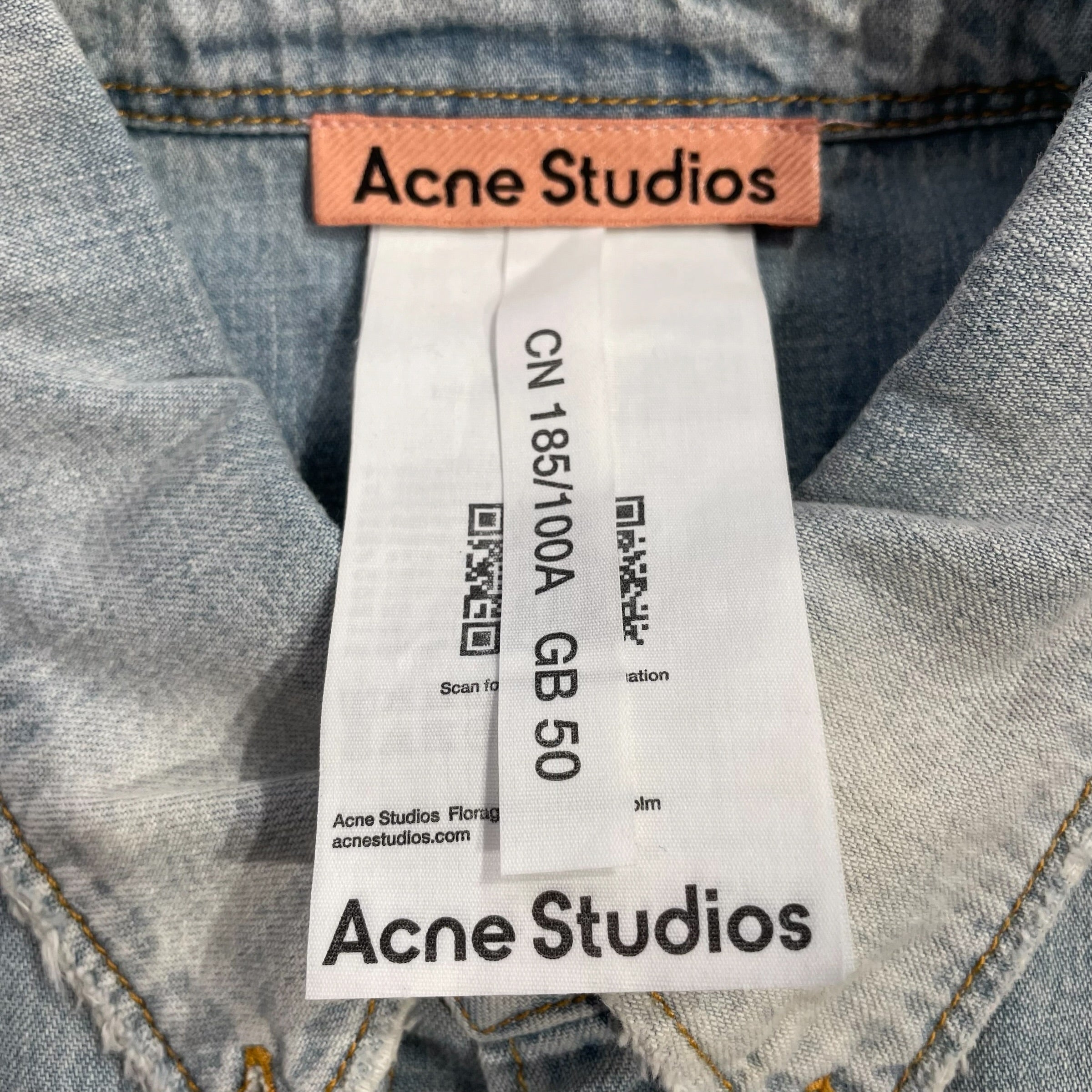 Acne Studios/Straight Pants/34/Denim/CRM/REGULAR FIT JEANS - 2021 view 4