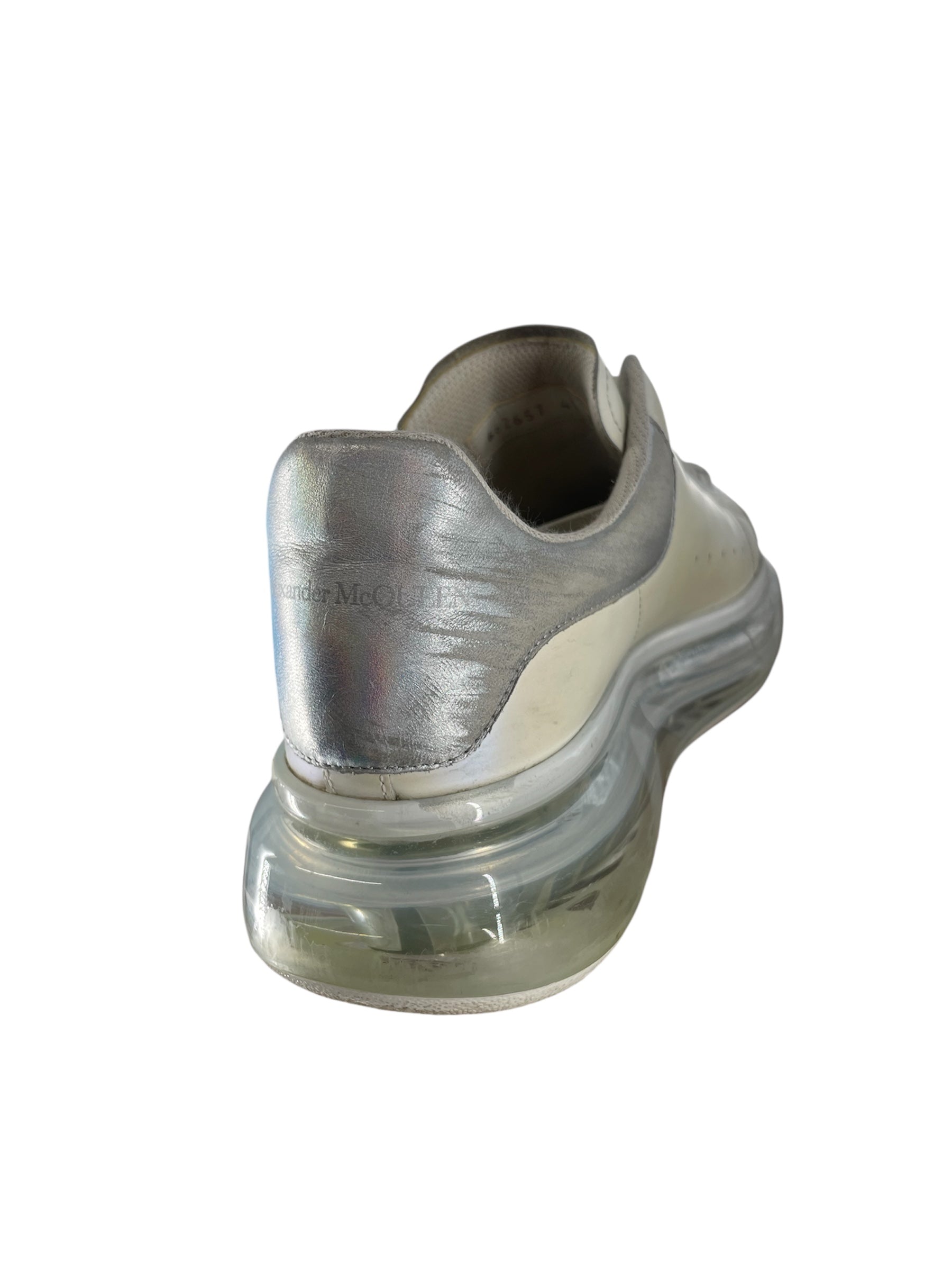 Alexander McQueen/Low-Sneakers/US 10/Leather/WHT/6626657 | LEAR MIDSOLE view 4
