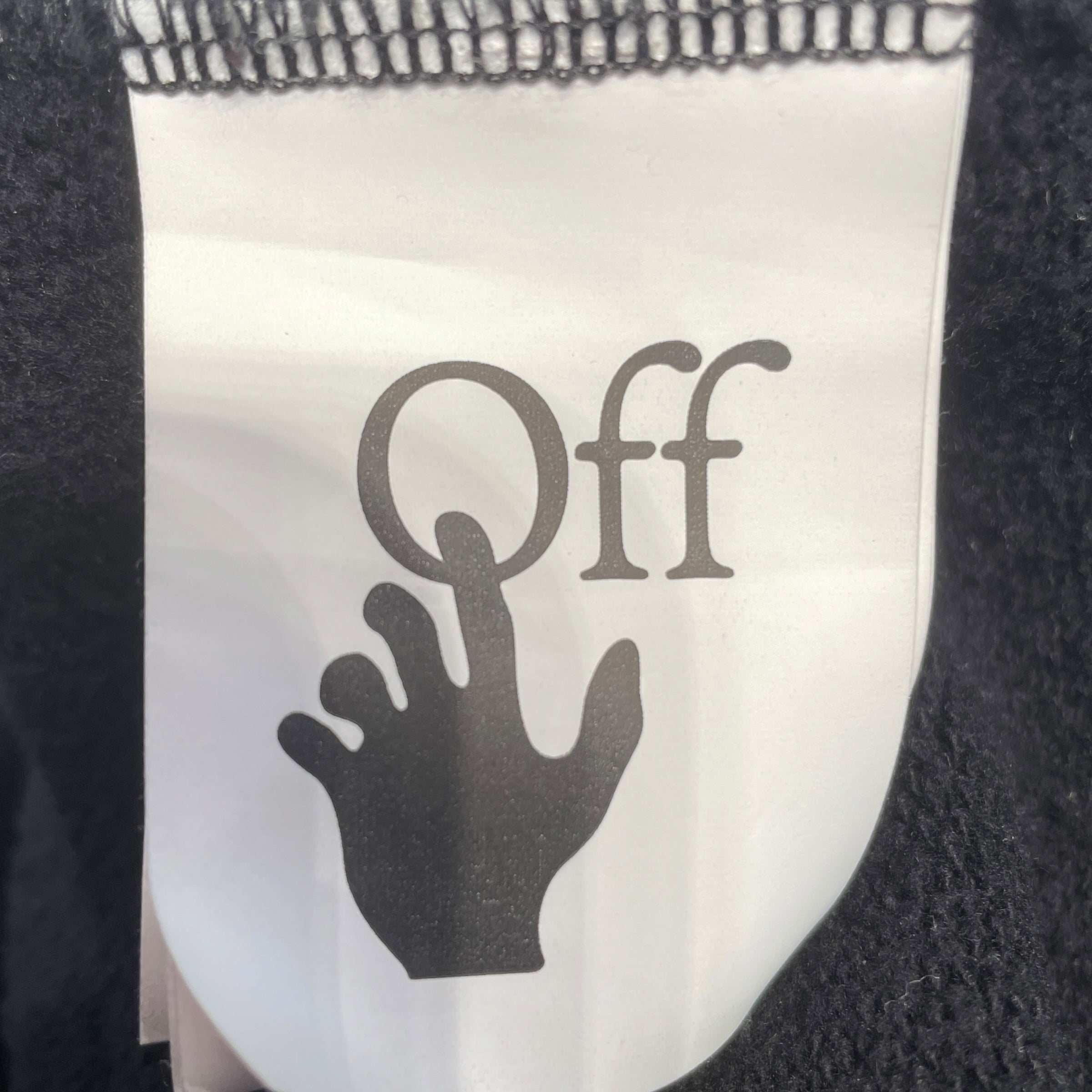 OFF-WHITE/Hoodie/M/Graphic/Cotton/BLK/Caravaggio Boy view 6