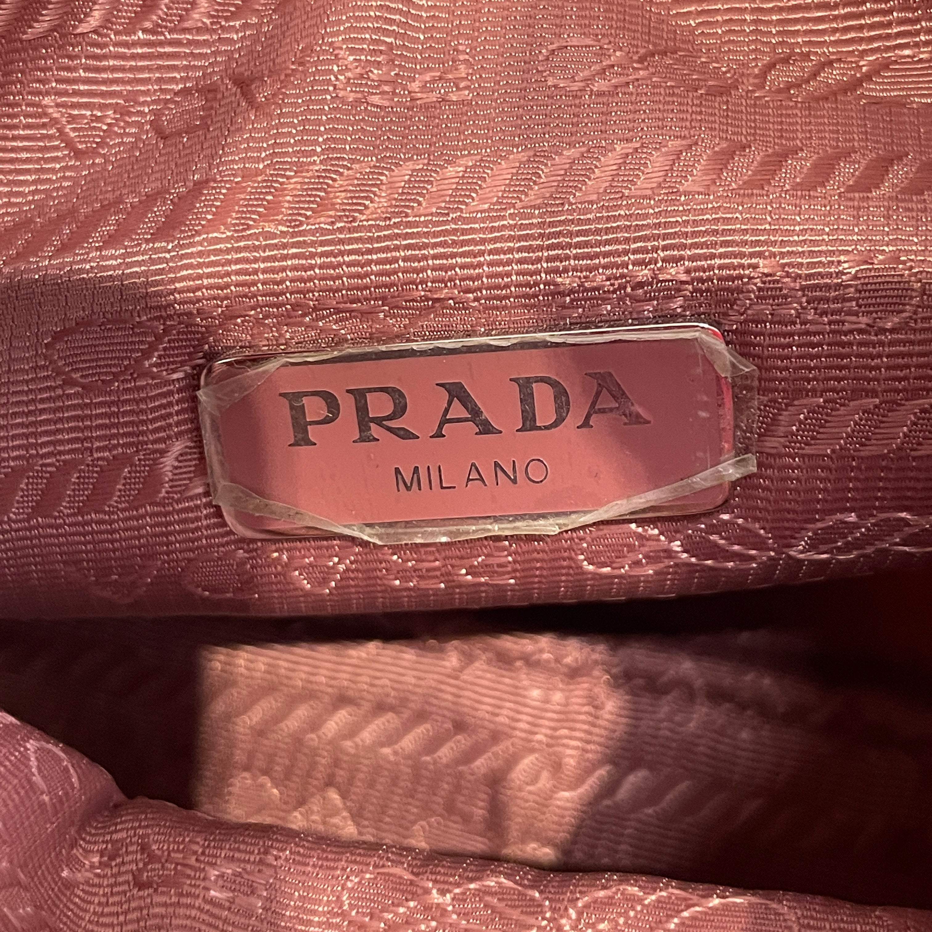 PRADA/Hand Bag/Nylon/PNK/RE EDITION TESSUTO SAFFIANO view 7