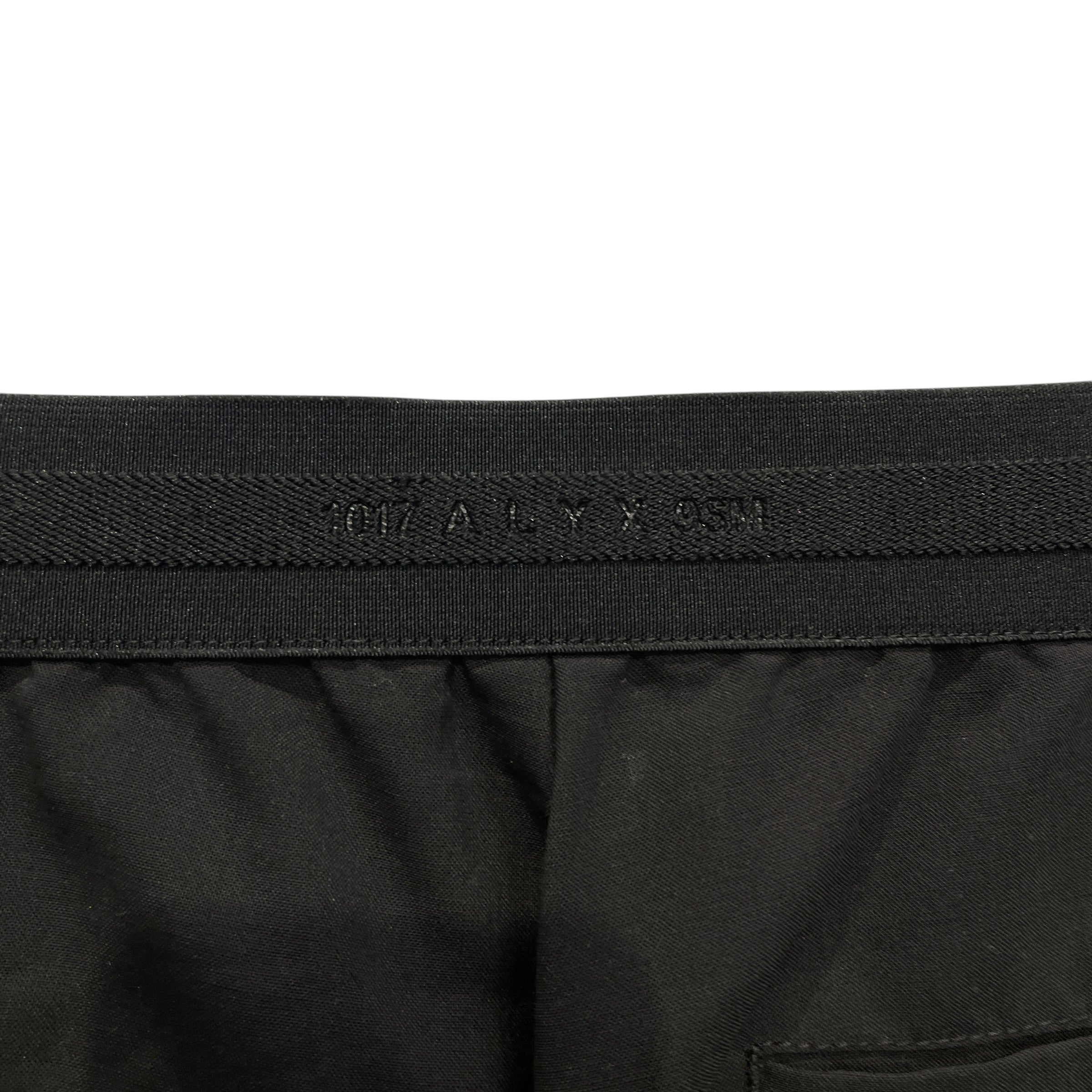 1017 ALYX 9SM(ALYX)/Slacks/50/Wool/BLK/BUCKLE BELT view 5
