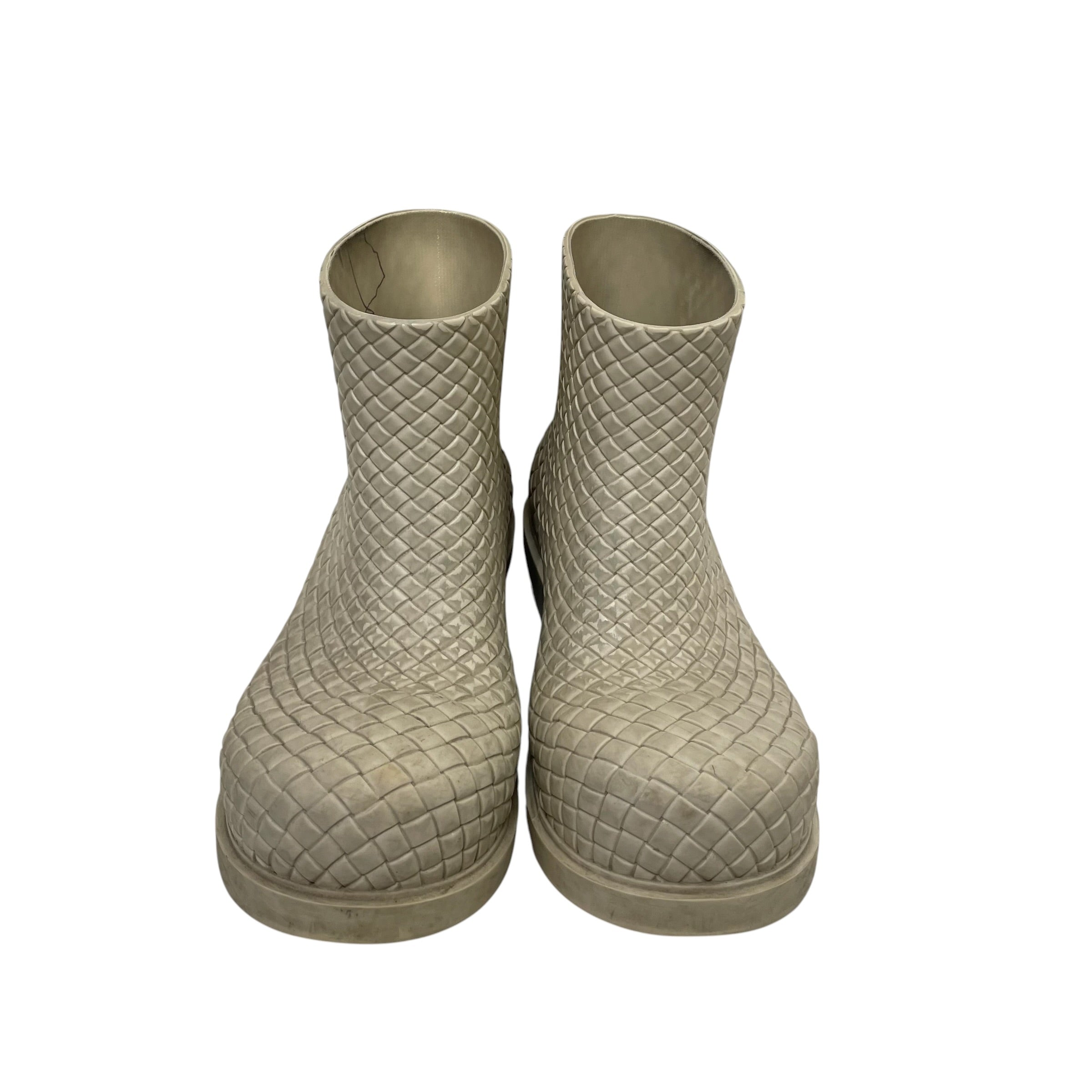 BOTTEGA VENETA/Rain Boots/EU 41/WHT/Fireman Ankle Boot view 2