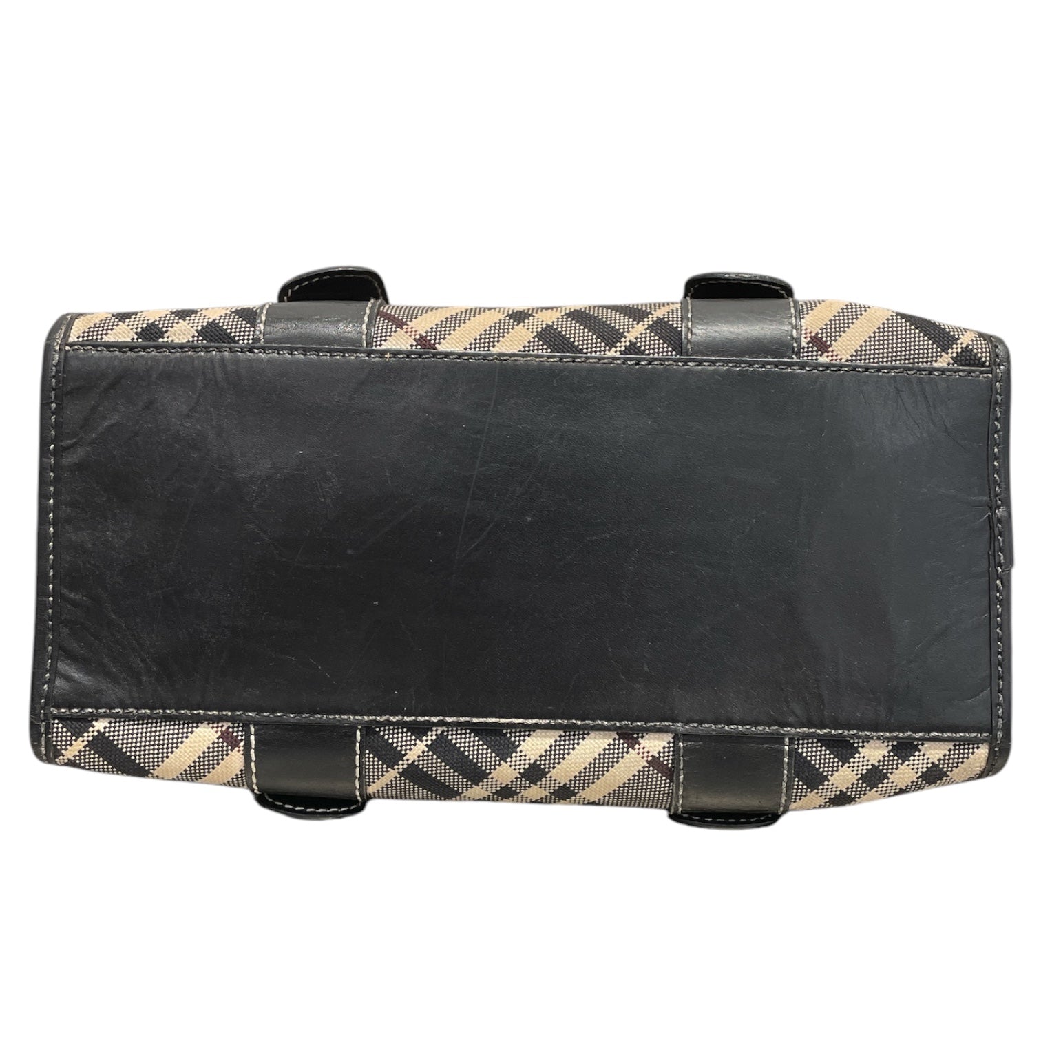 BURBERRY BLUE LABEL/Hand Bag/Cotton/MLT/Black Nova Check Handle Bag view 3