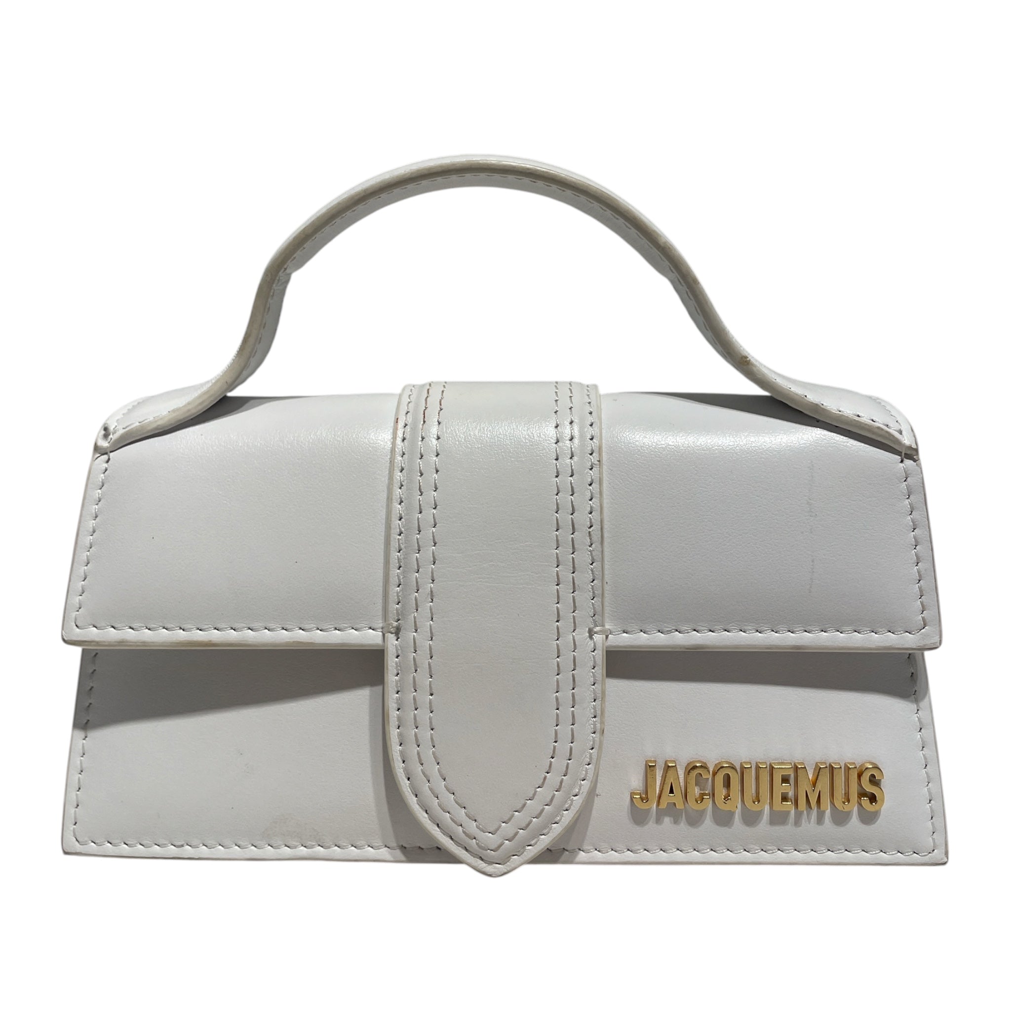 JACQUEMUS/Cross Body Bag/Leather/WHT/ view 1