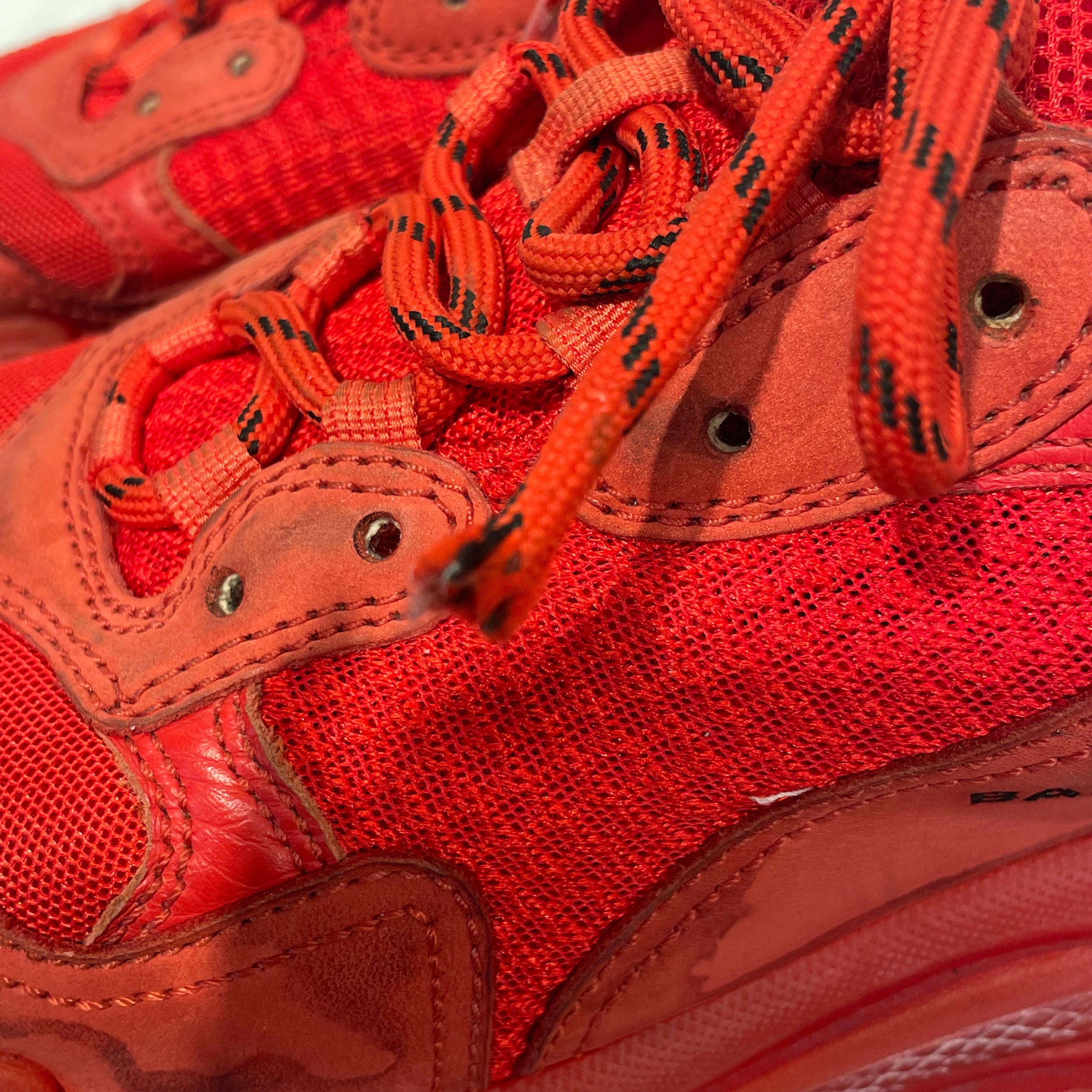 BALENCIAGA/Low-Sneakers/US 9/Nylon/RED/ view 6