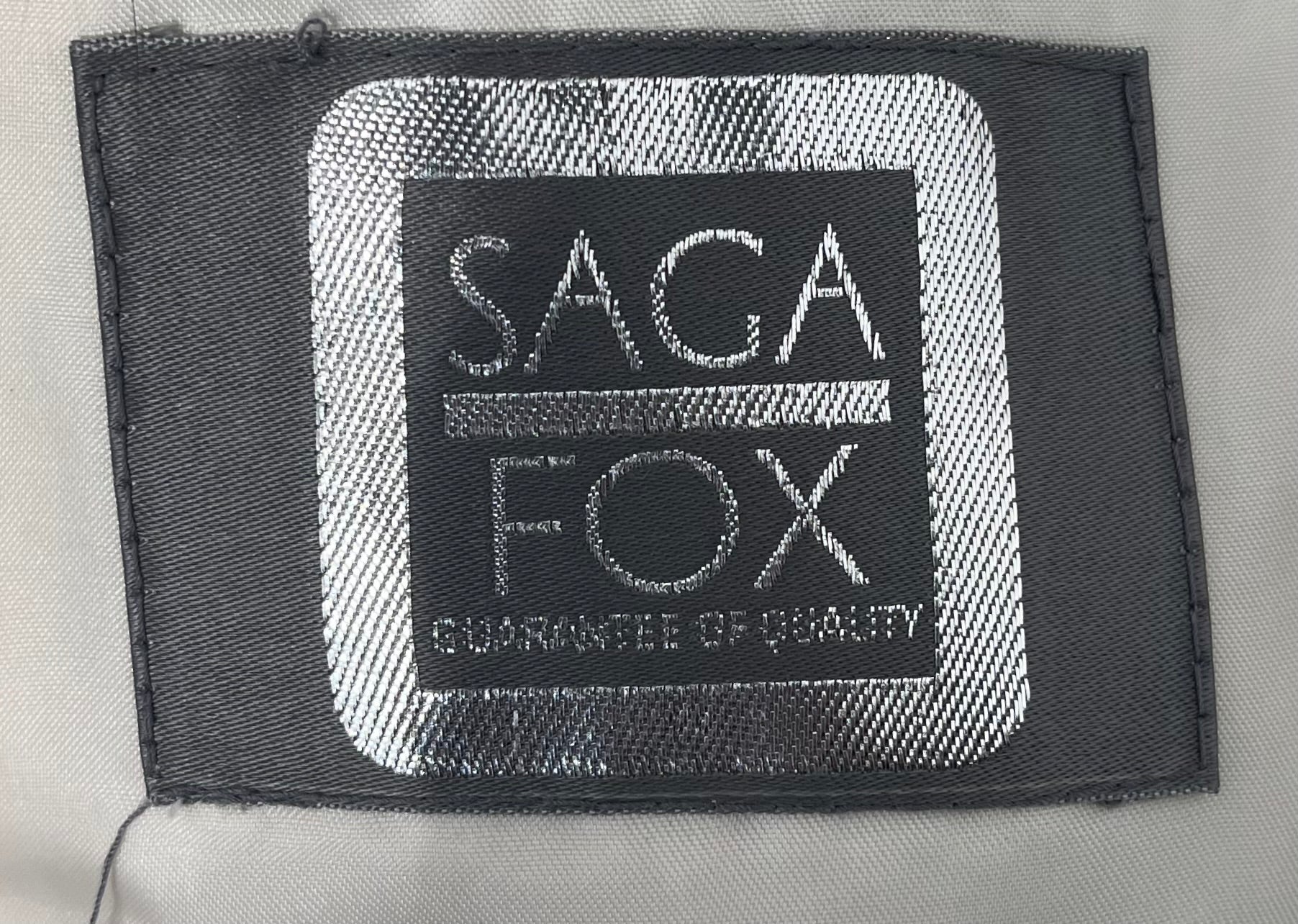 SAGA FOX /Coat/14/Fur/WHT/ARCTIC FOX FUR COAT view 3