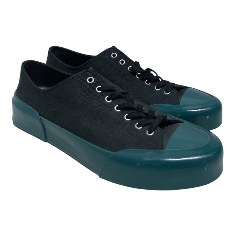 JIL SANDER/Low-Sneakers/US 12/Cotton/BLK/vulcanized sneaker