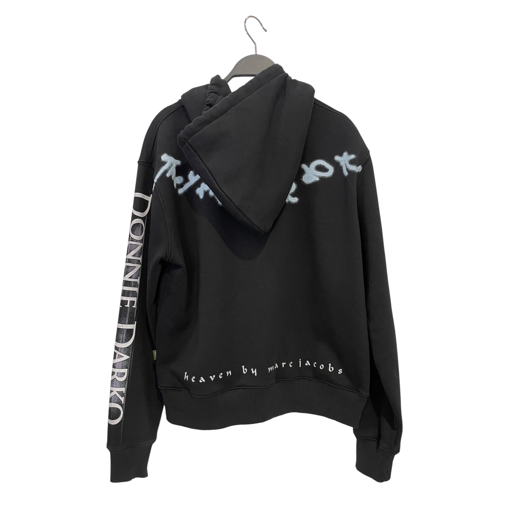 Heaven By Marc Jacobs/Hoodie/S/Cotton/BLK/DONNIE DARKO X HEAVEN ARM PRIN view 2