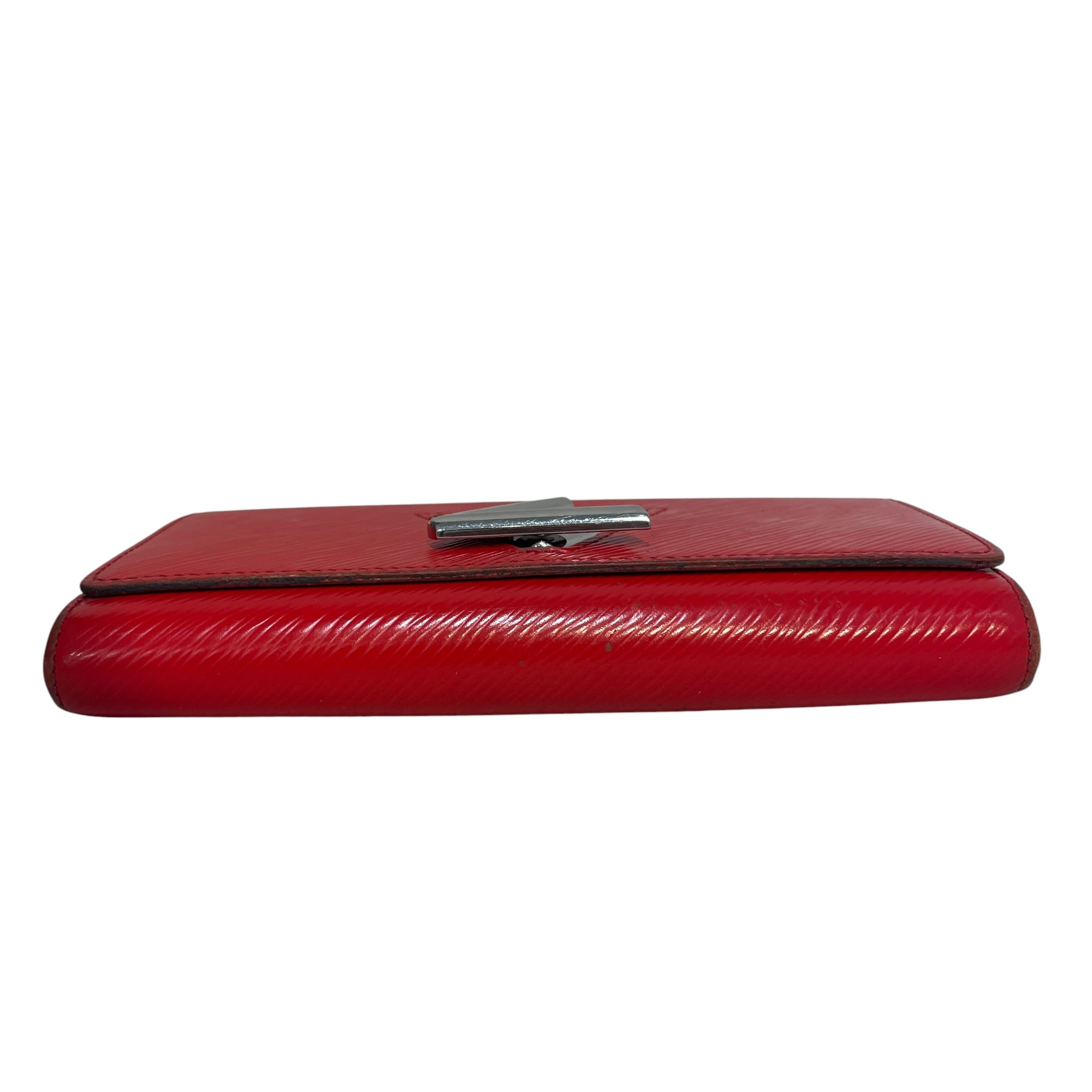 LOUIS VUITTON/Long Wallet/Leather/RED/Epi Leather Twist Wallet view 3
