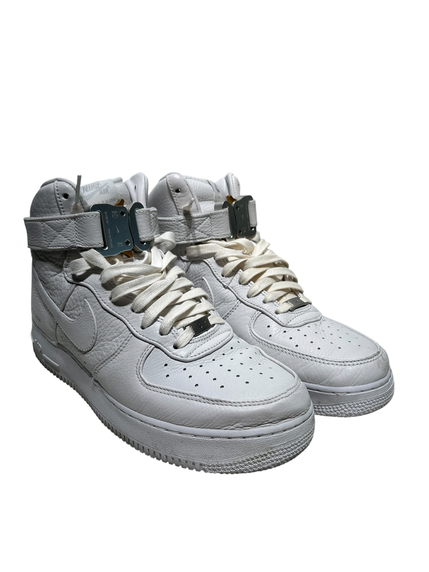 NIKE/1017 ALYX 9SM(ALYX)/Hi-Sneakers/US 10/Leather/WHT/AIR FORCE 1 view 1