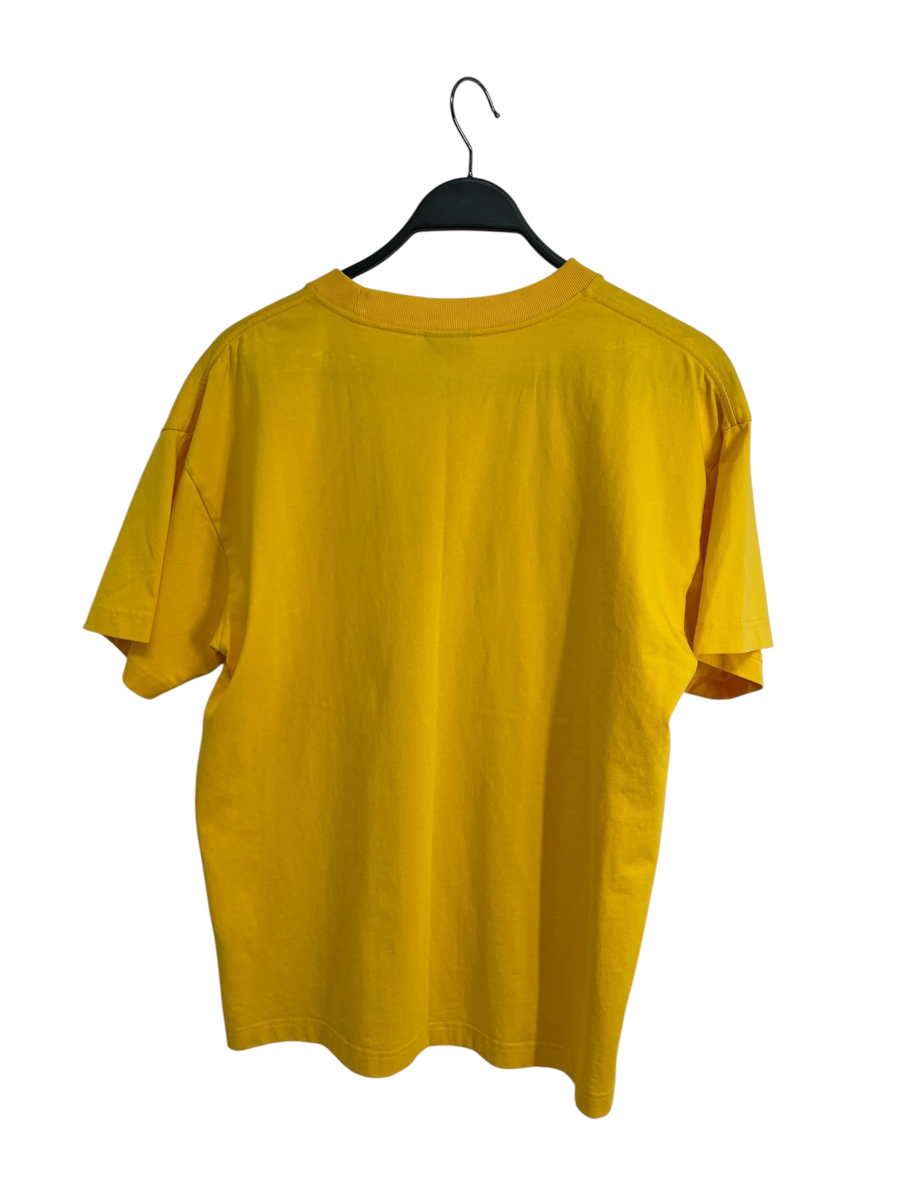 JACQUEMUS/T-Shirt/L/Cotton/YEL/WHT LOGO PRINT view 2