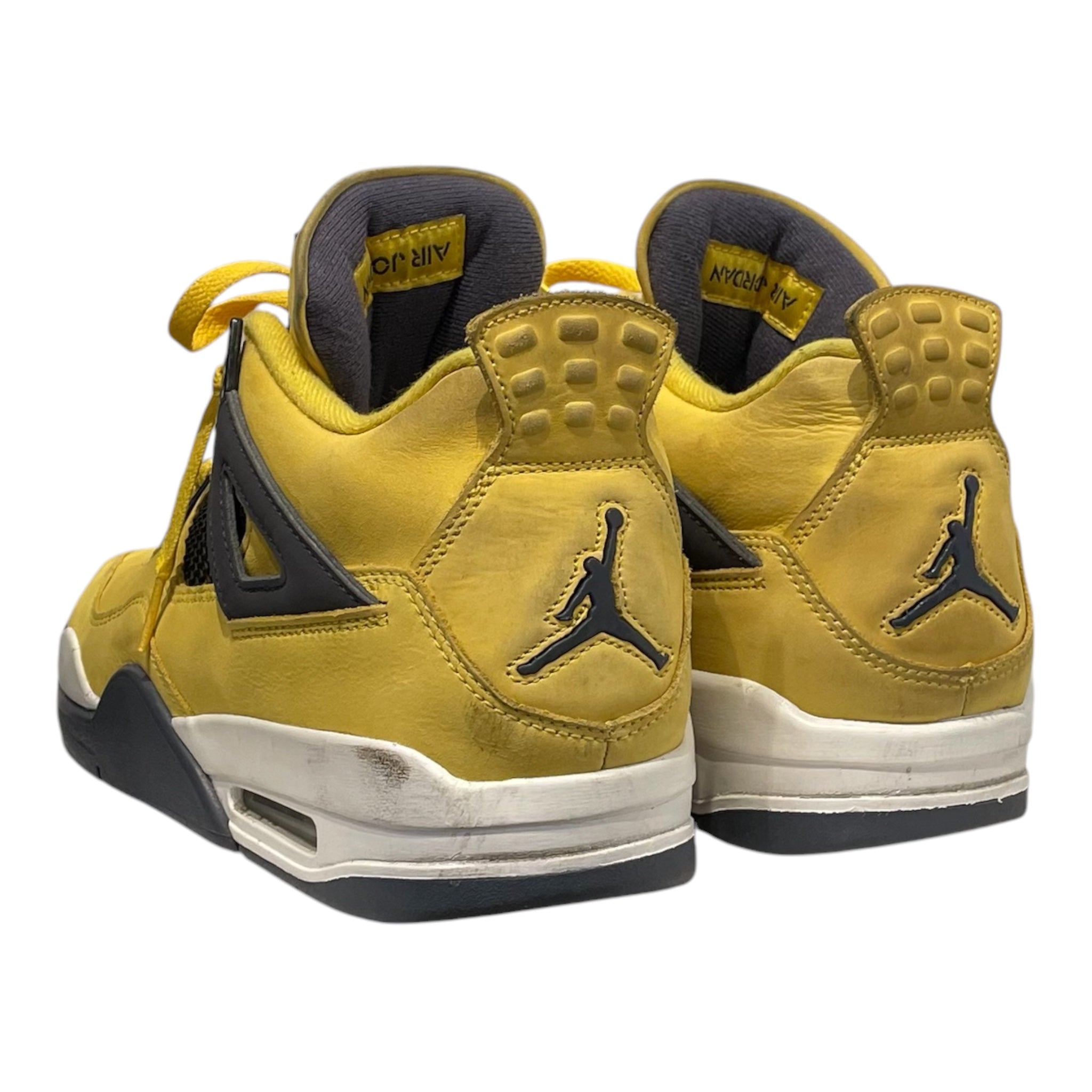 NIKE/Hi-Sneakers/US 11/Cotton/YEL/JORDAN 4 RETRO view 2