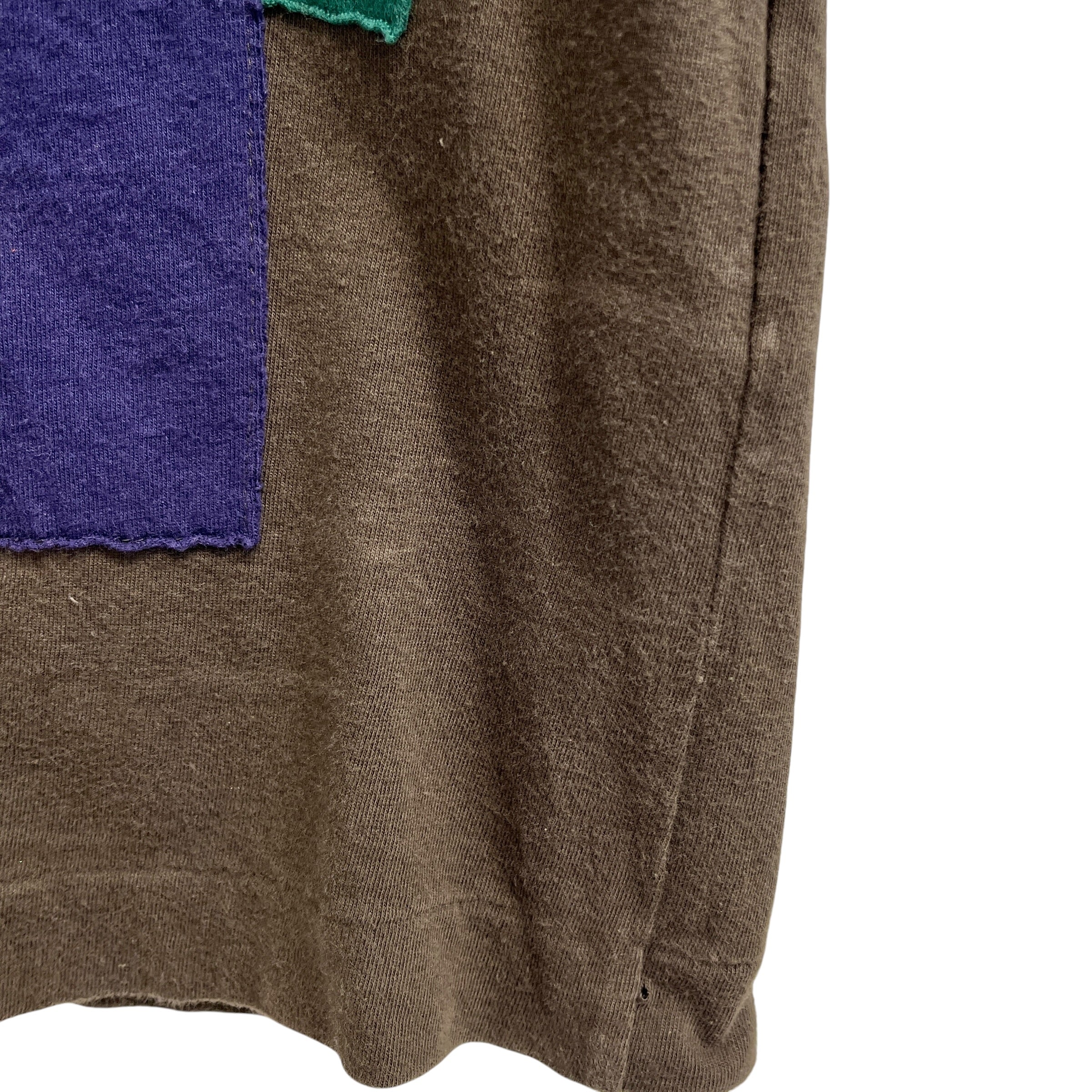 COMME des GARCONS HOMME PLUS/T-Shirt/Cotton/BRW/1999 Patchwork Shirt view 5