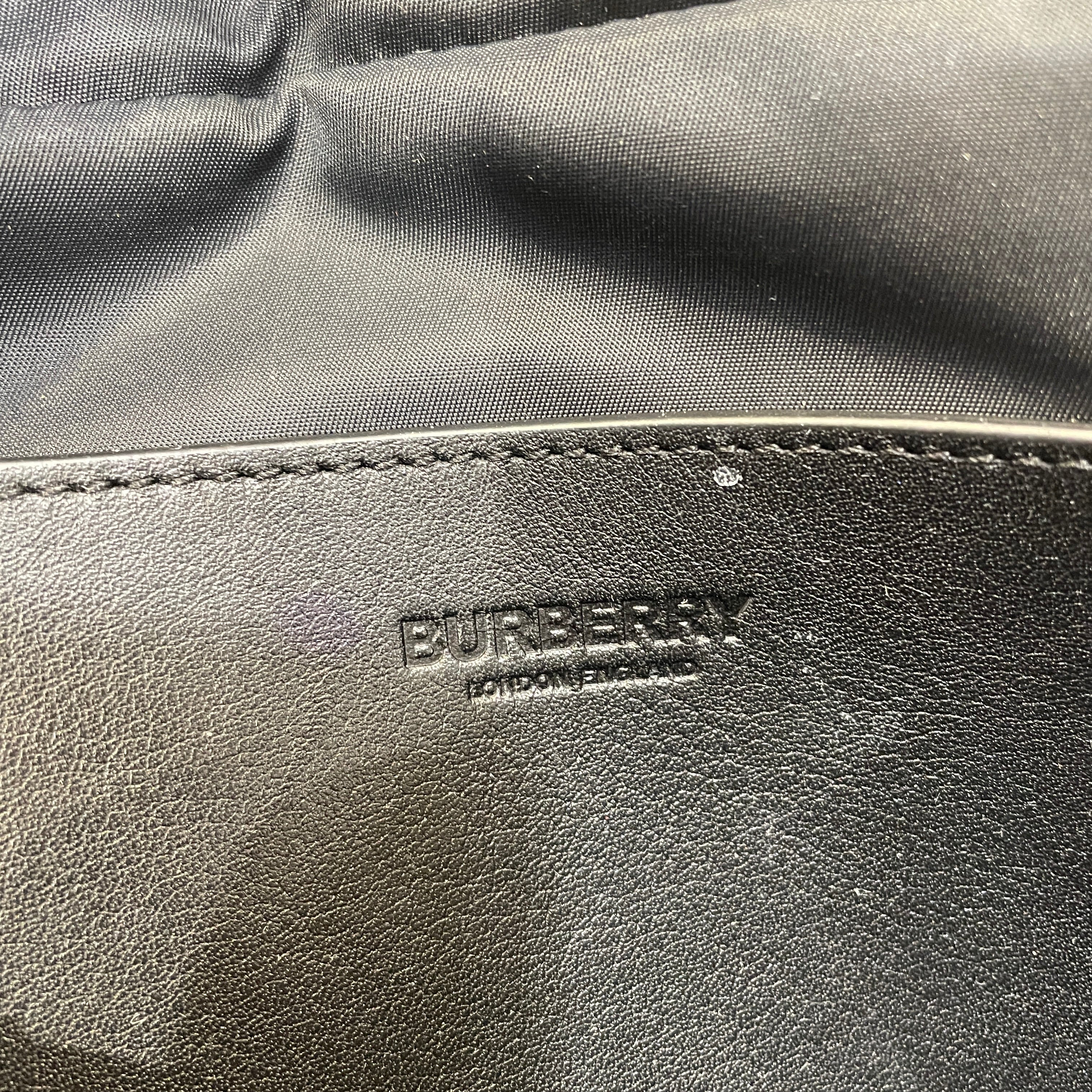 BURBERRY/Fanny Pack/Monogram/Cotton/BLK/CNSUPLEA5DON view 4