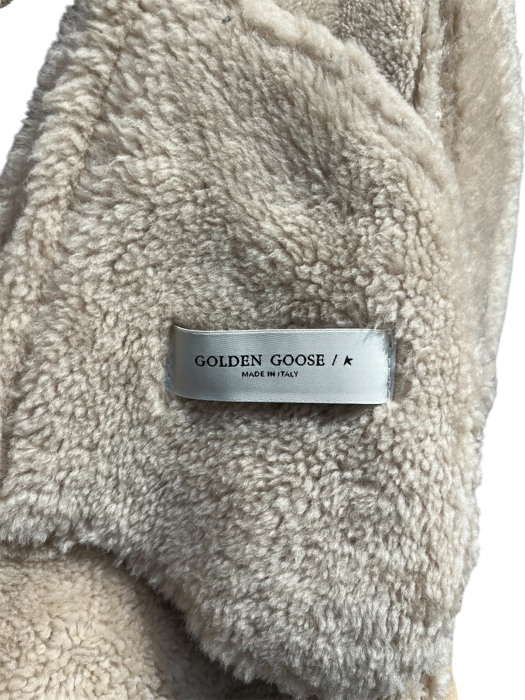 GOLDEN GOOSE/Jacket/S/Suede/CML/Double Breasted/SHERLING MARGOT view 4