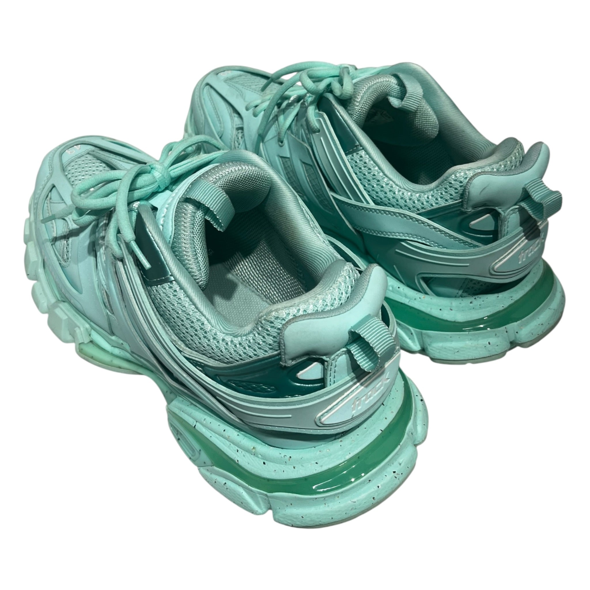 BALENCIAGA/Low-Sneakers/US 10/Leather/GRN/mint green view 2