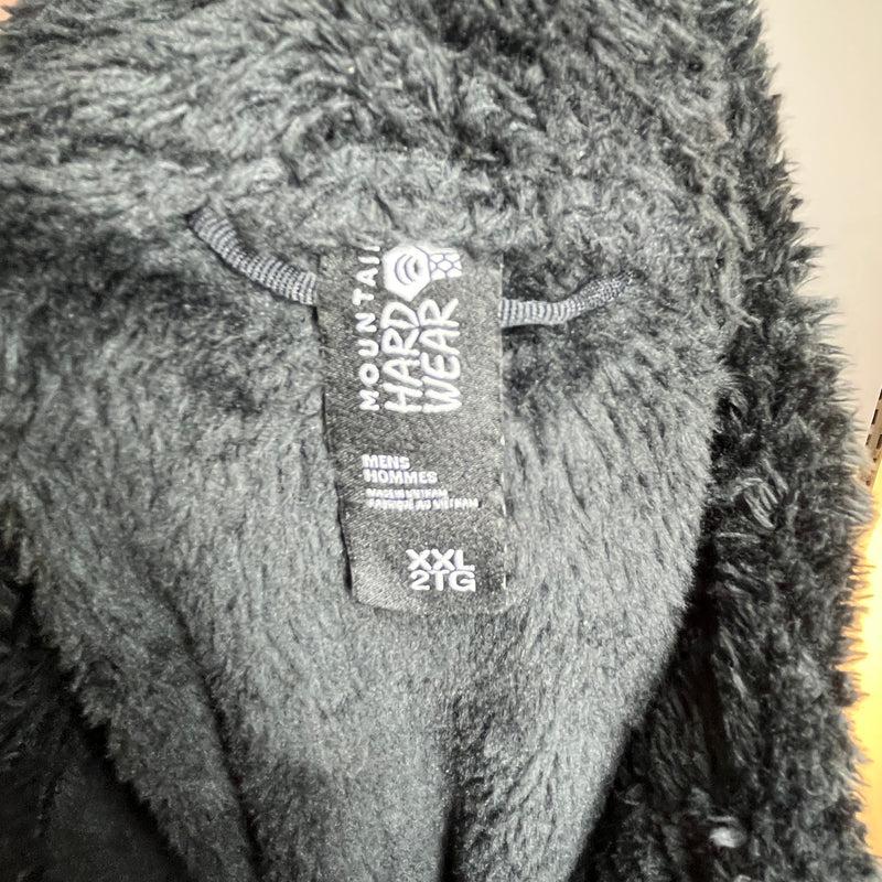 Mountain Hardwear/Fleece Jkt/XXL/Cotton/BLK/