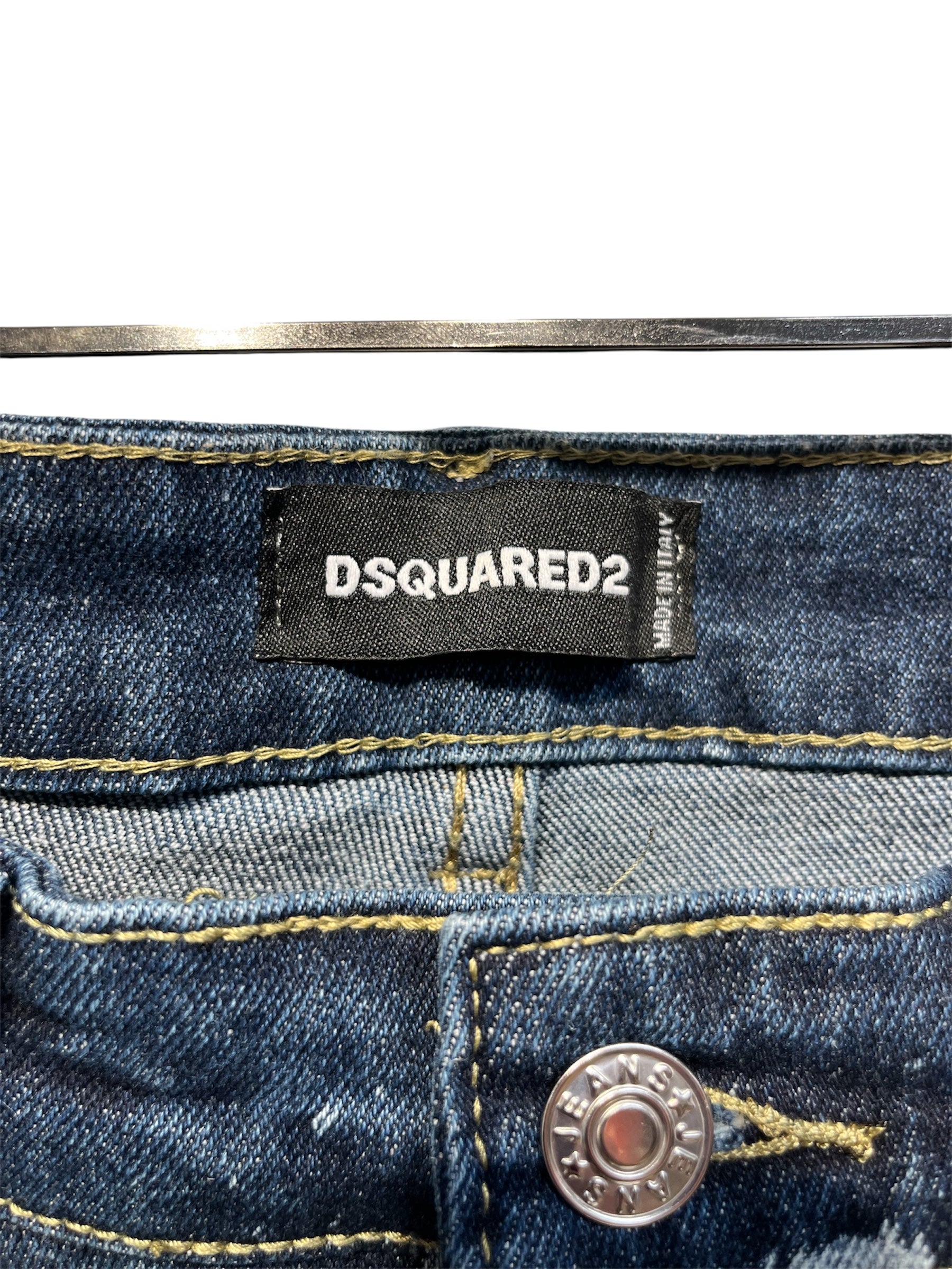 DSQUARED2/Pants/S/Cotton/NVY/ view 3