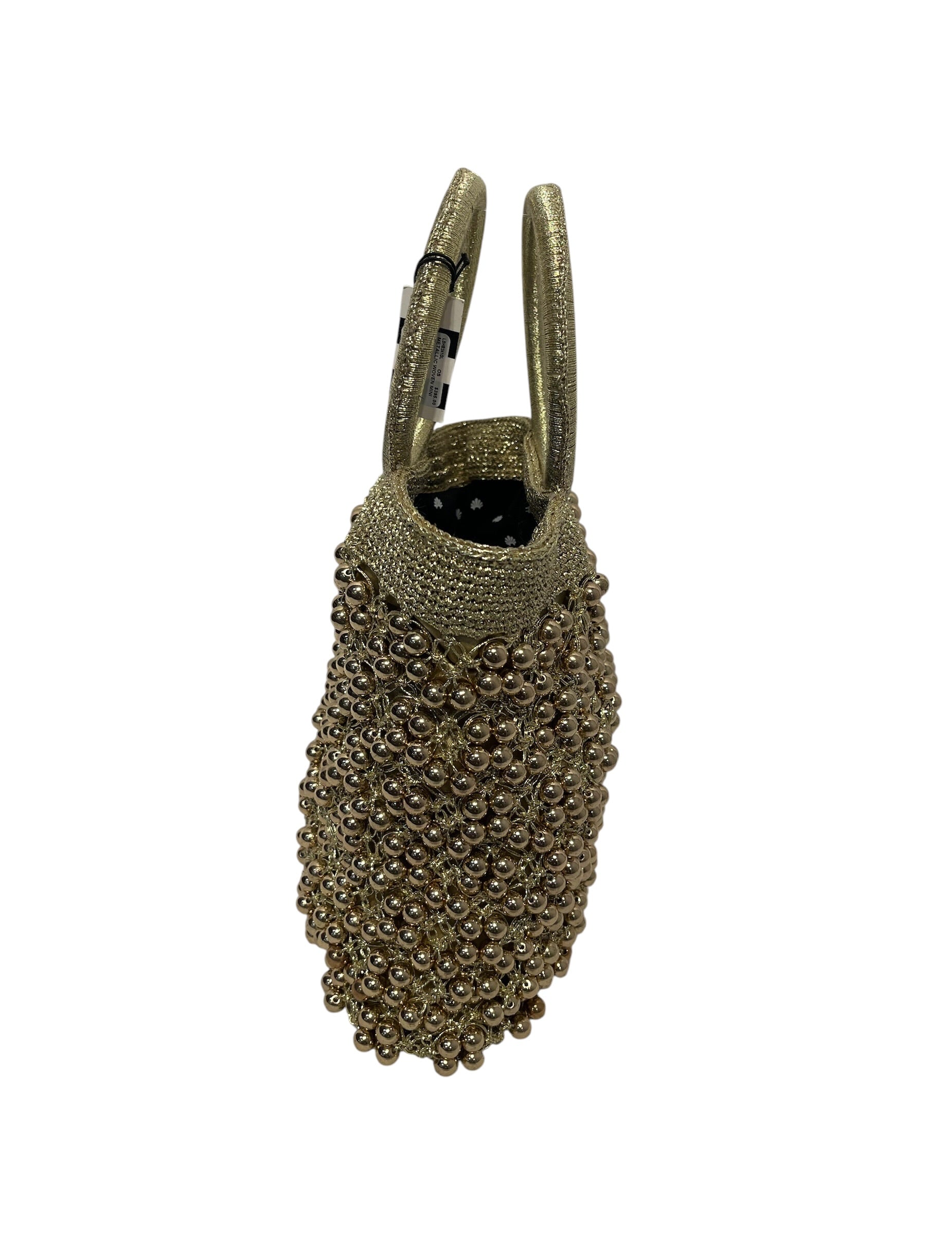 lele sadoughgi/Hand Bag/Silk/GLD/ view 4