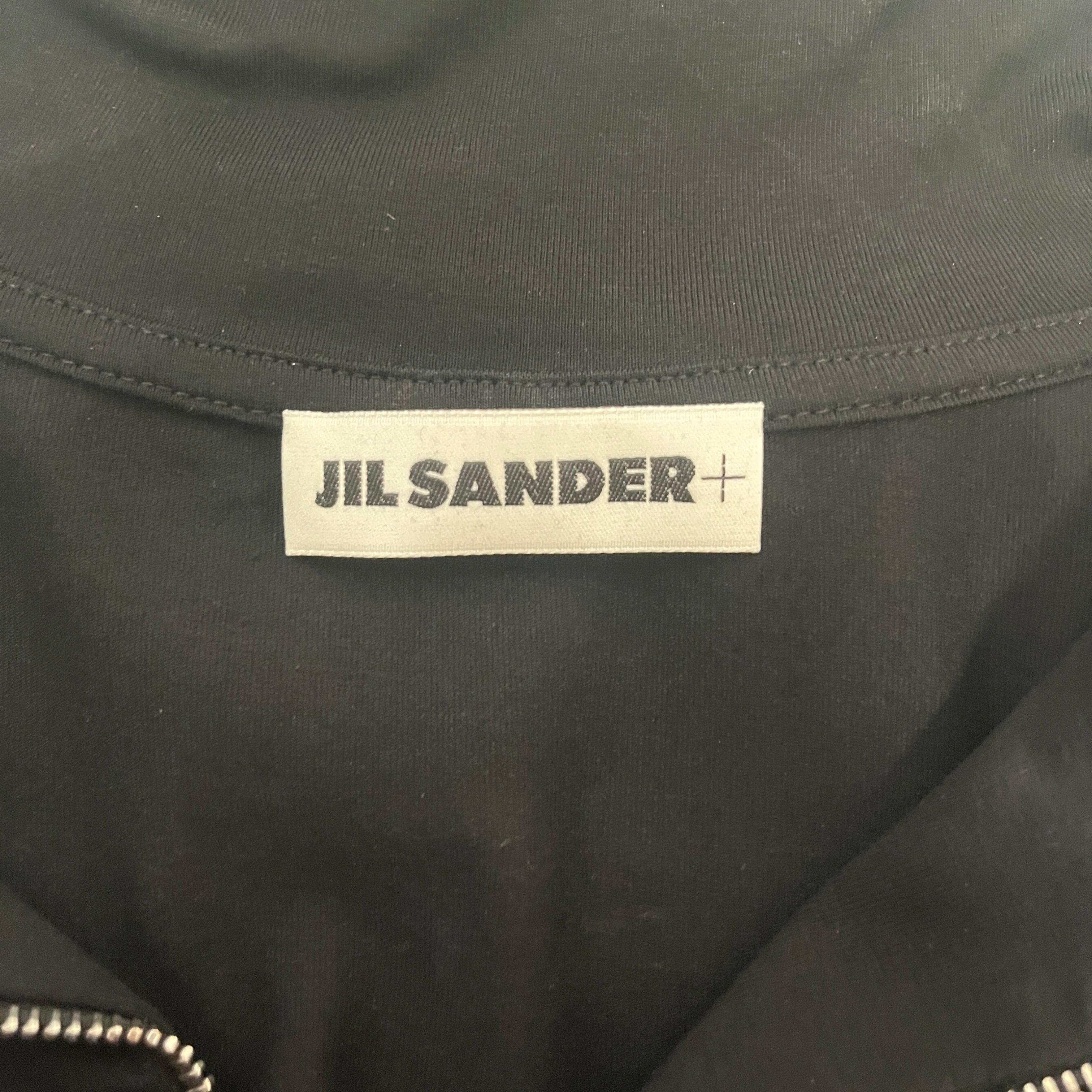 JIL SANDER/Sweater/S/Cotton/BLK/Zip up Turtleneck view 3