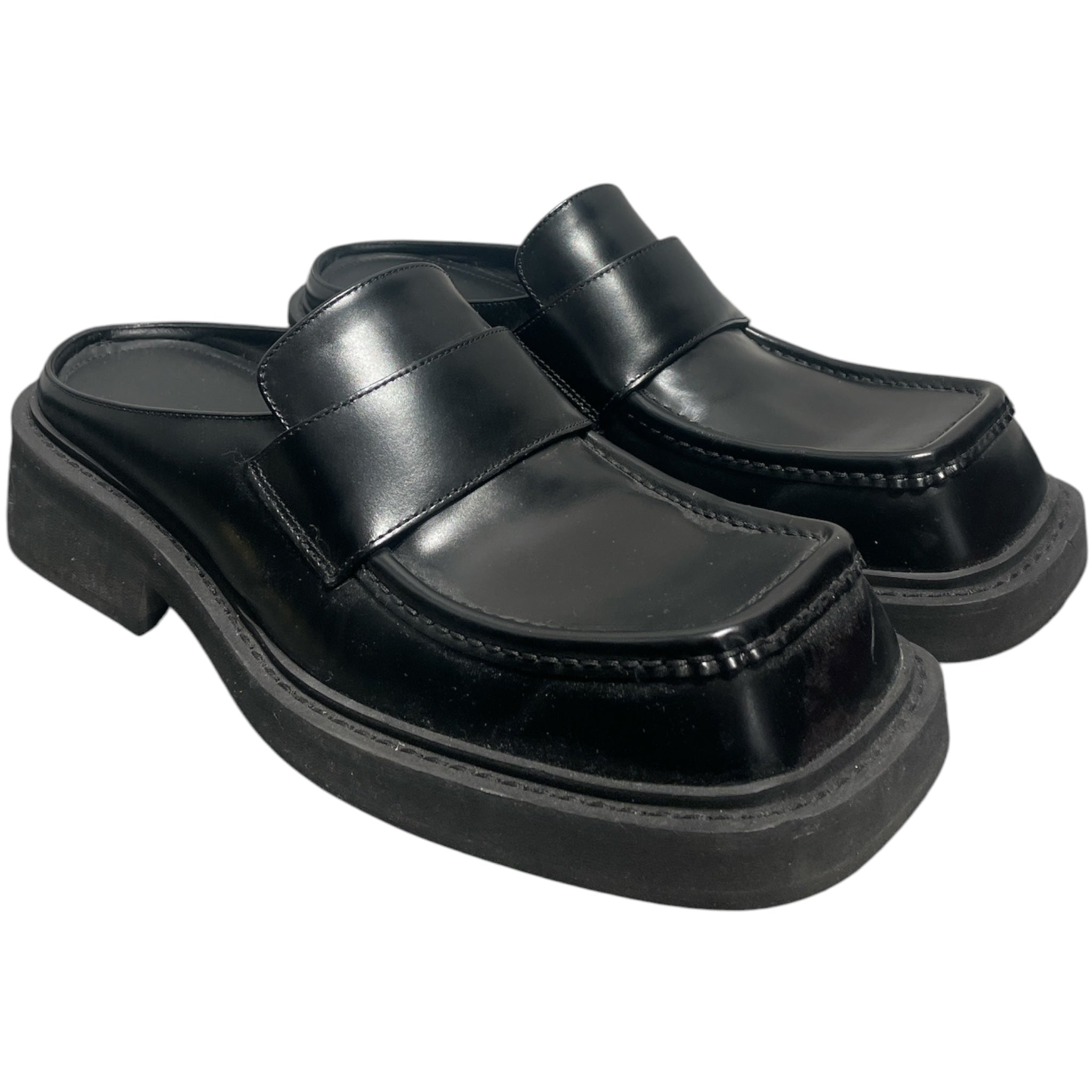 BALENCIAGA/Loafers/EU 40/BLK/ view 1