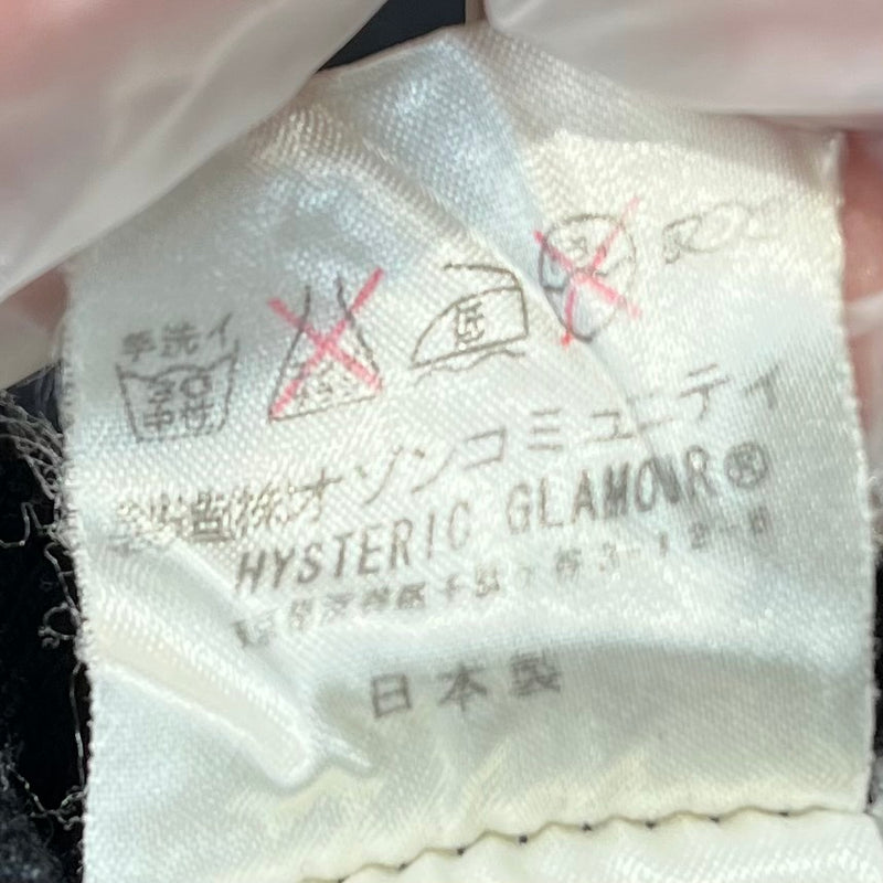 HYSTERIC GLAMOUR/Hoodie/FREE/Cotton/BLK/
