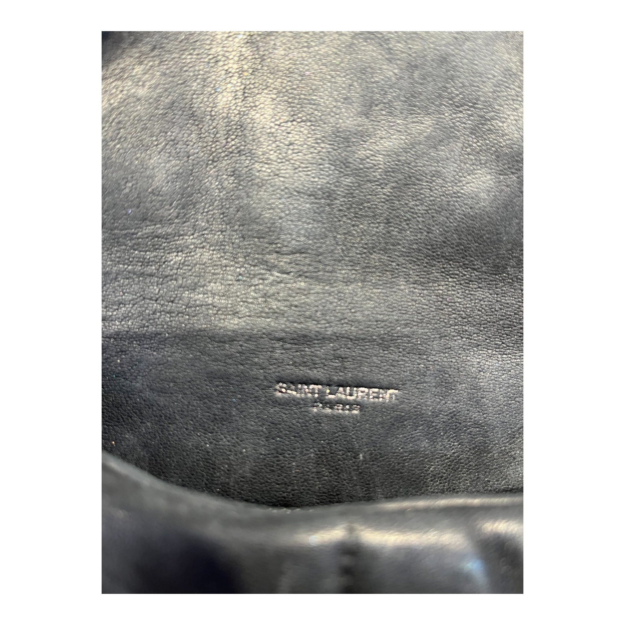 SAINT LAURENT/Hand Bag/Leather/BLK/LOULOU PUFFER BAG view 4