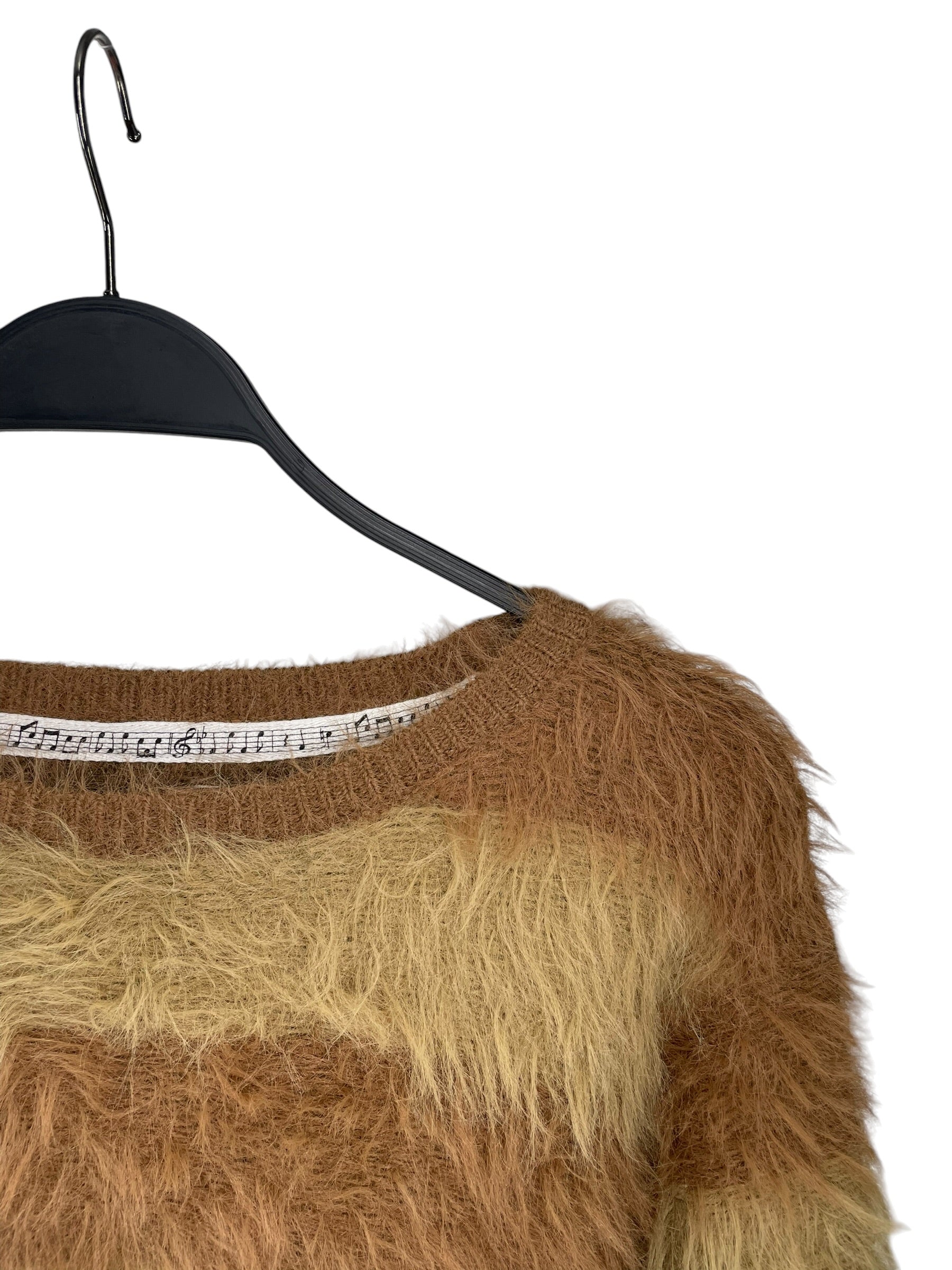 NUMBER (N)INE/Sweater/1/Stripe/Mohair/BEG/81930035 view 3