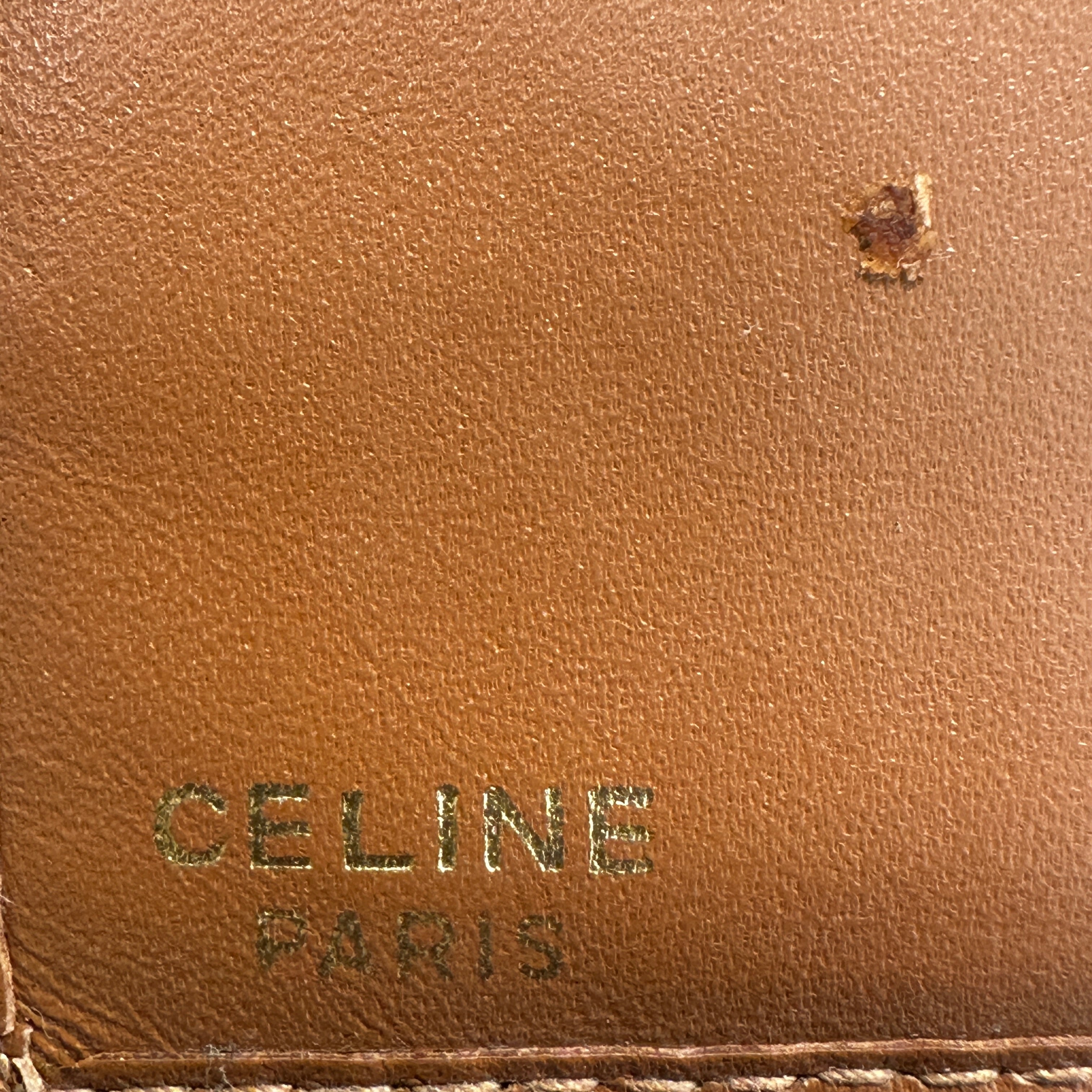 CELINE/Wallet/Monogram/Leather/BRW/monogram view 4