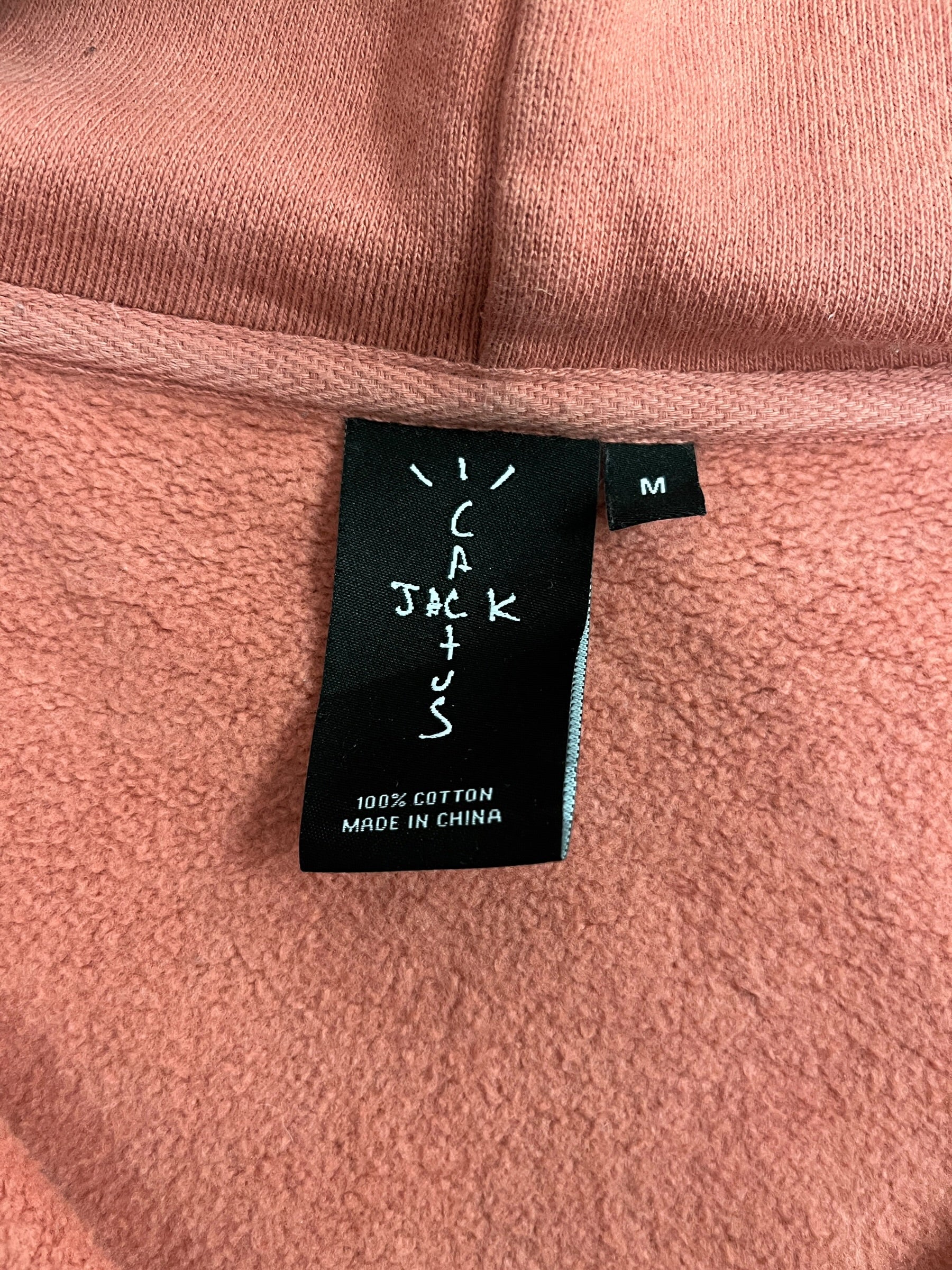 CACTUS JACK/mastermind JAPAN/Zip Up Hoodie/M/Cotton/PNK/Cactus Jack x Mastermind view 3