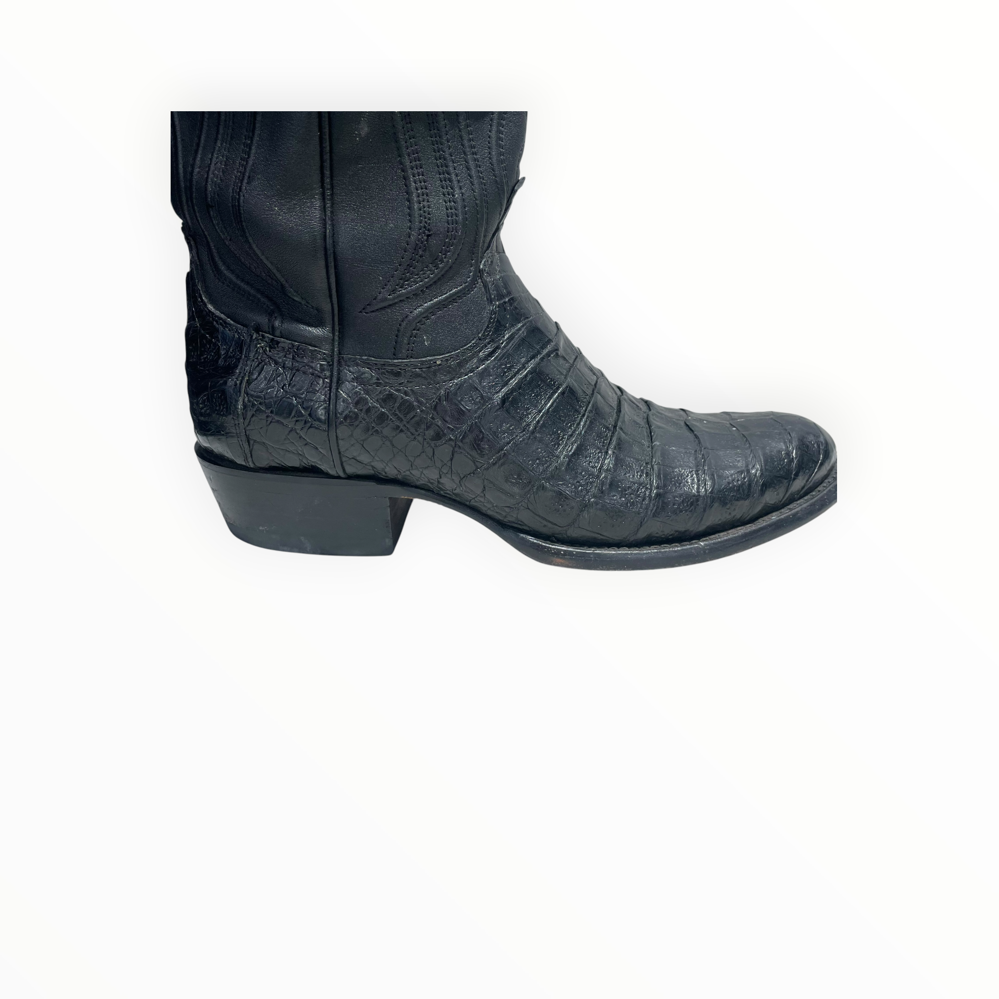 TECOVAS/Cowboy Boots/US 10/BLK/Midnight Caiman view 8