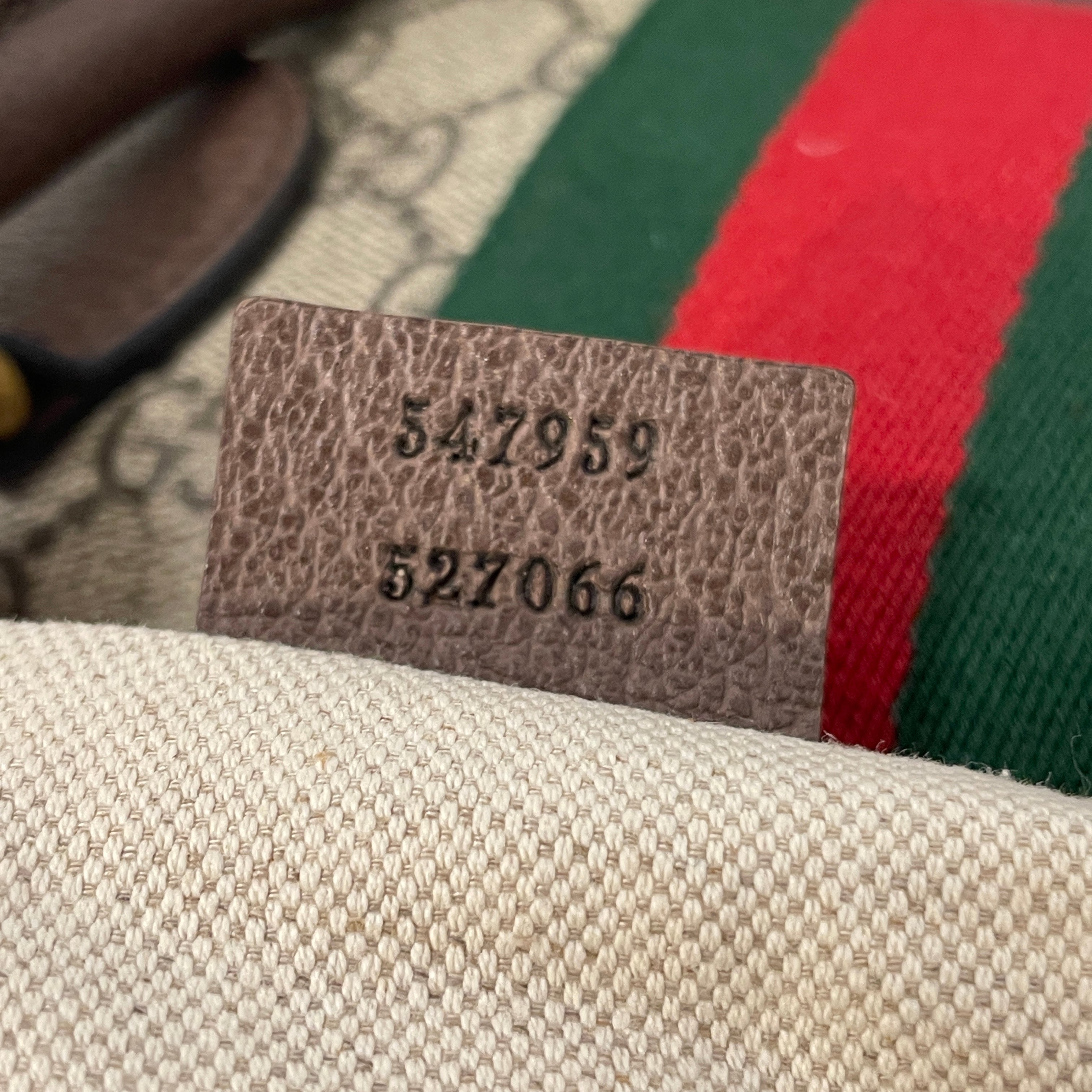 GUCCI/Luggage/Monogram/BRW/SUPREME CANVAS SAVOY DUFFLE view 10
