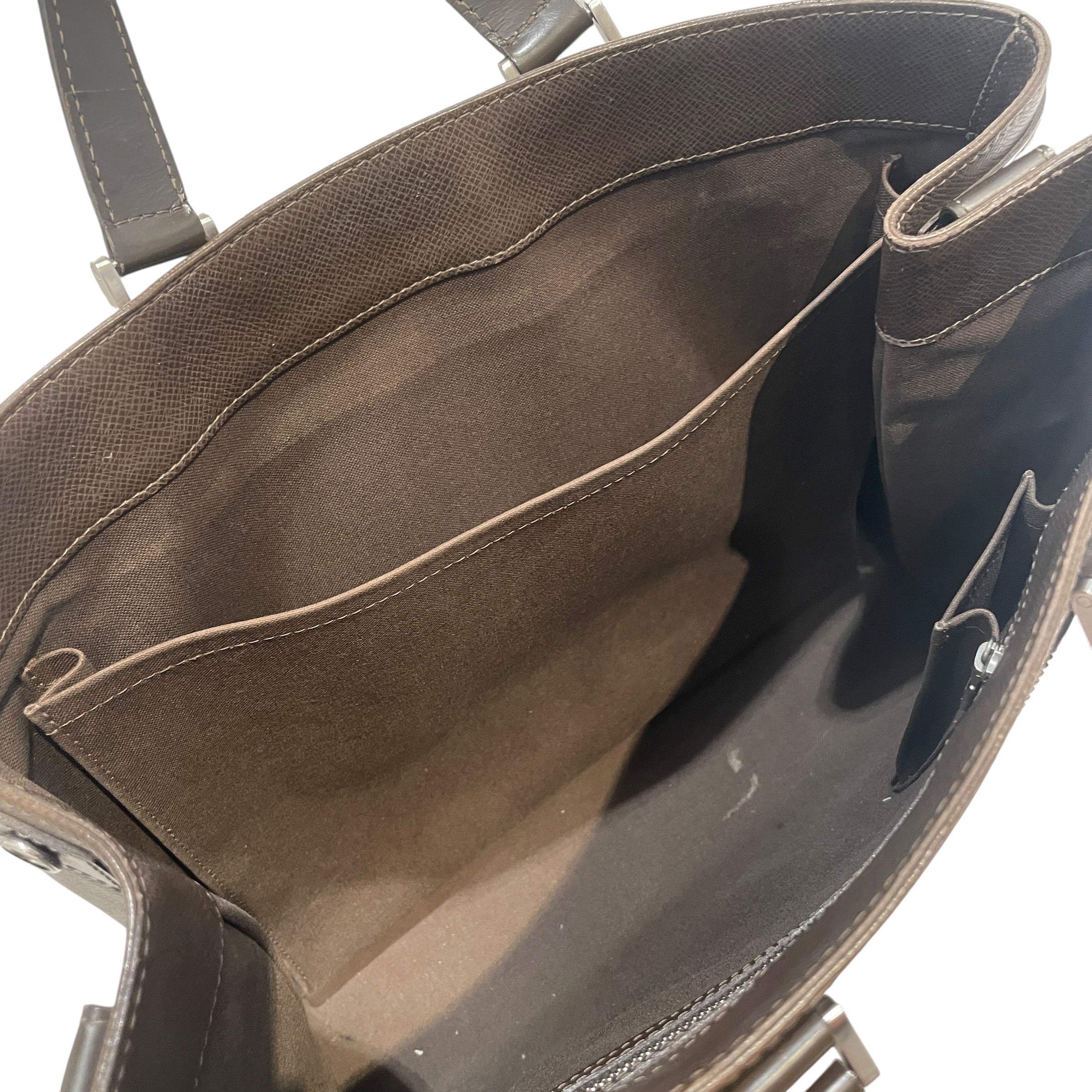 LOUIS VUITTON/Bag/Leather/BRW/Taiga Kasbek PM Tote view 5