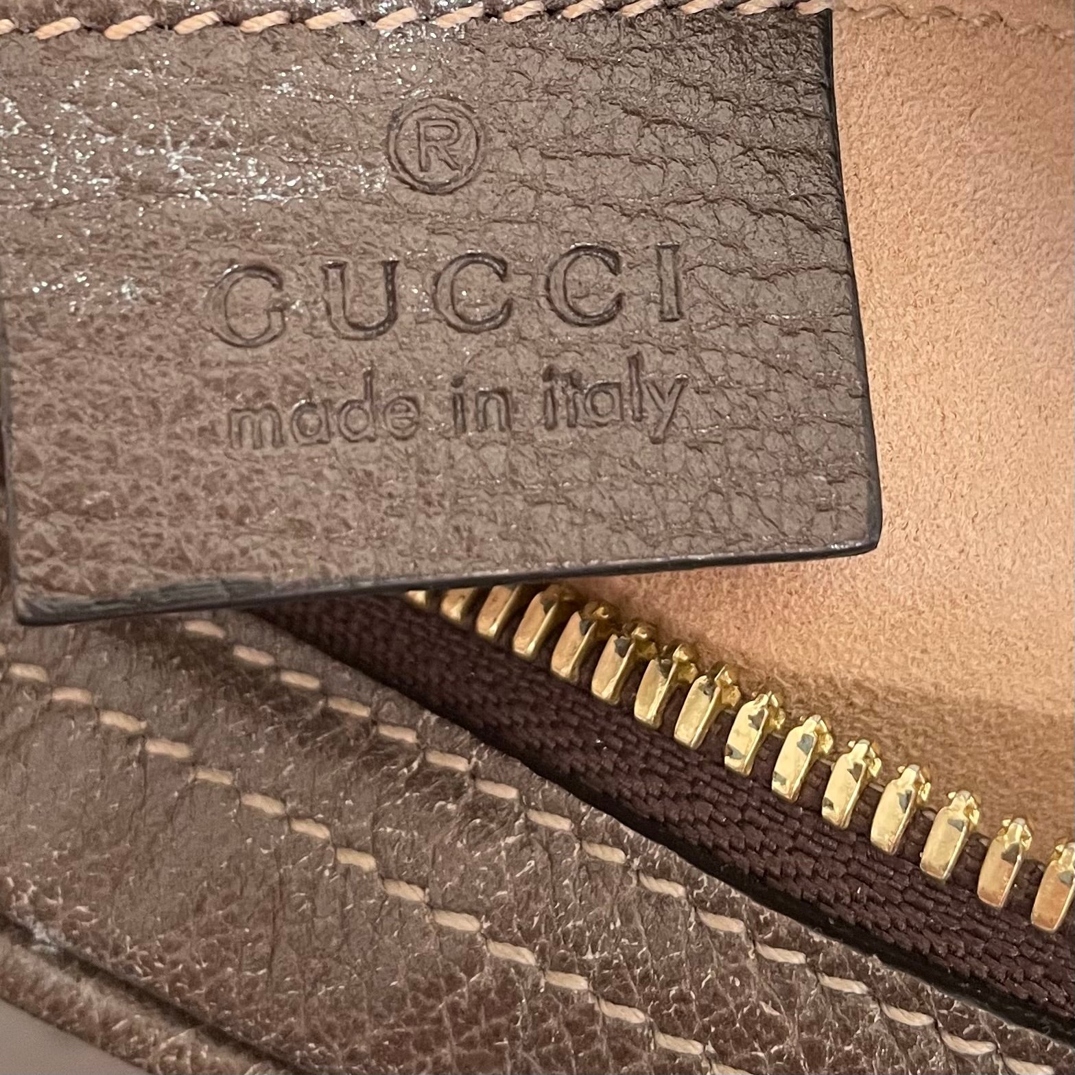 GUCCI/Bag/Monogram/Leather/BRW/Gucci Belt Bag view 4
