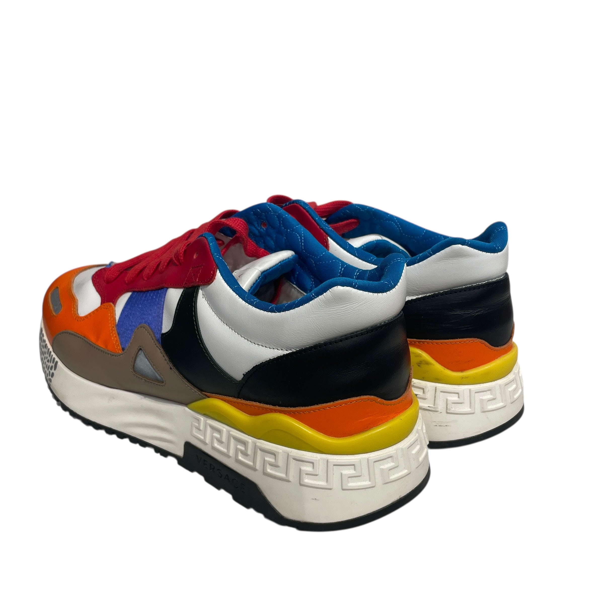 VERSACE/Low-Sneakers/EU 44/Leather/MLT/achilles view 2