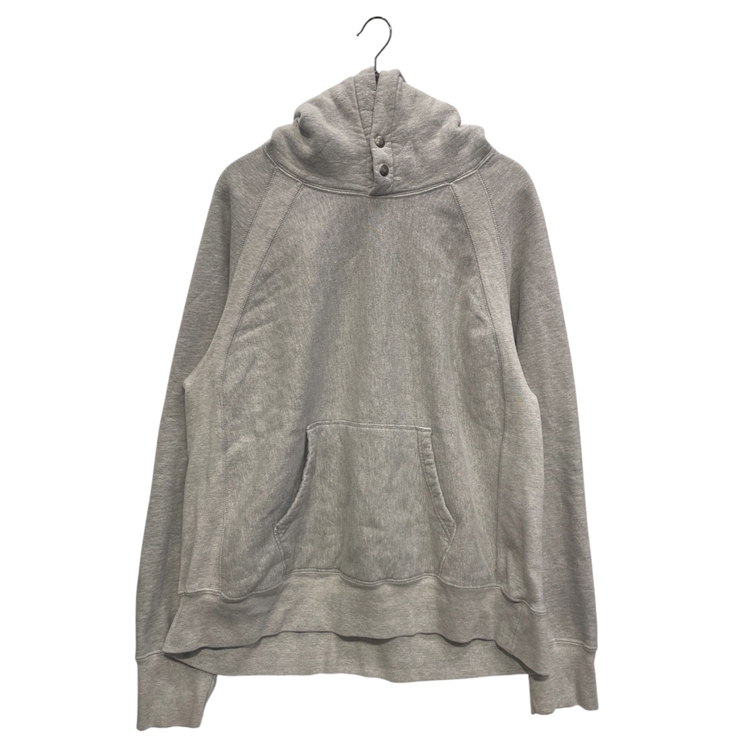 Engineered Garments/Hoodie/XL/Cotton/GRY/2 button closure/front pocket view 1