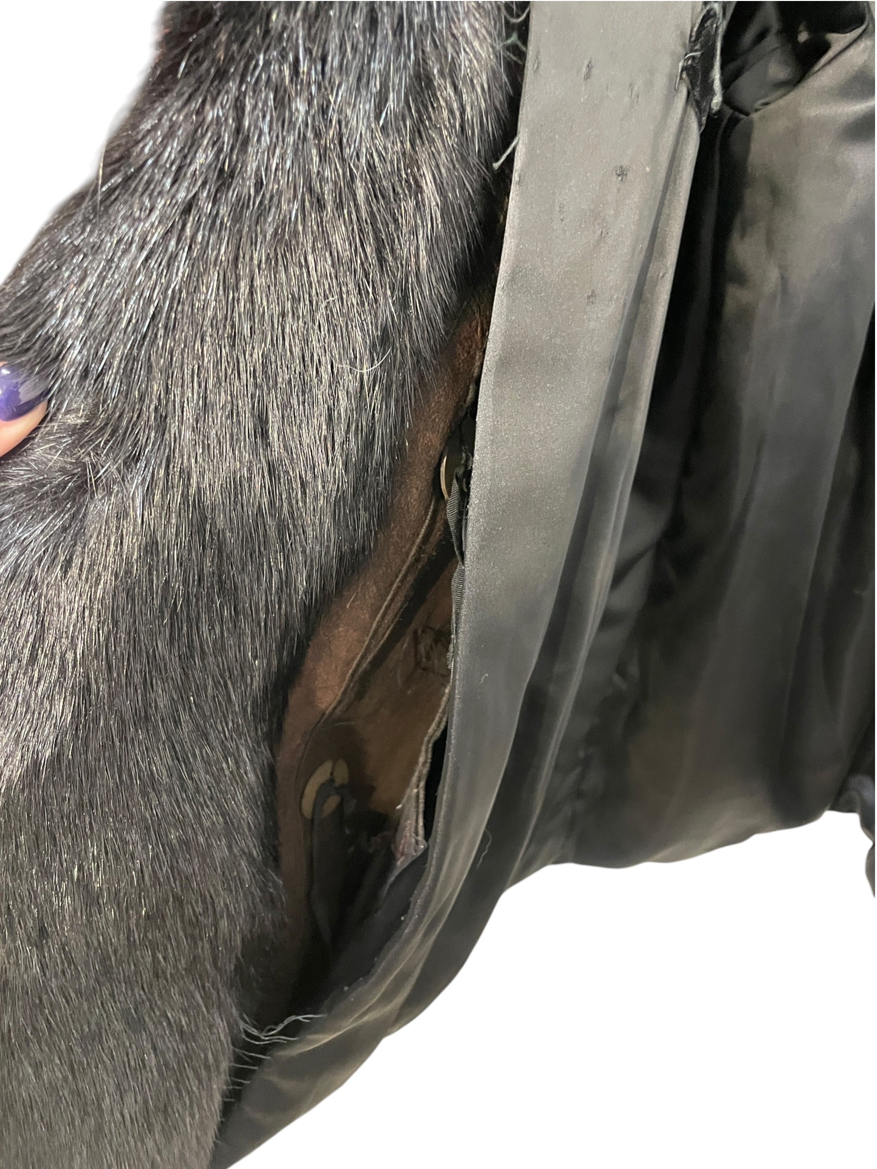 THE UNION/Coat/Fur/BLK/columbus, ohio view 4
