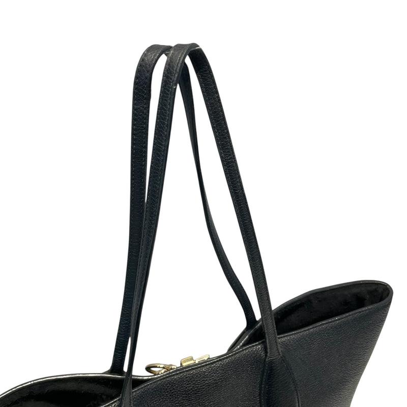 Salvatore Ferragamo/Hand Bag/Leather/BLK/