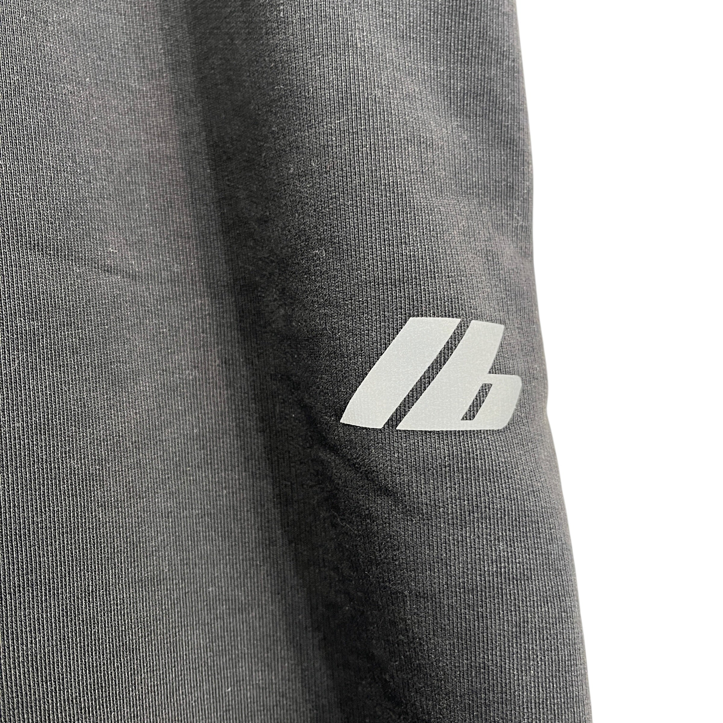 BALENCIAGA/Pants/L/Cotton/BLK/2024 B HOLOGRAPHIC B LEFT SIDE view 3
