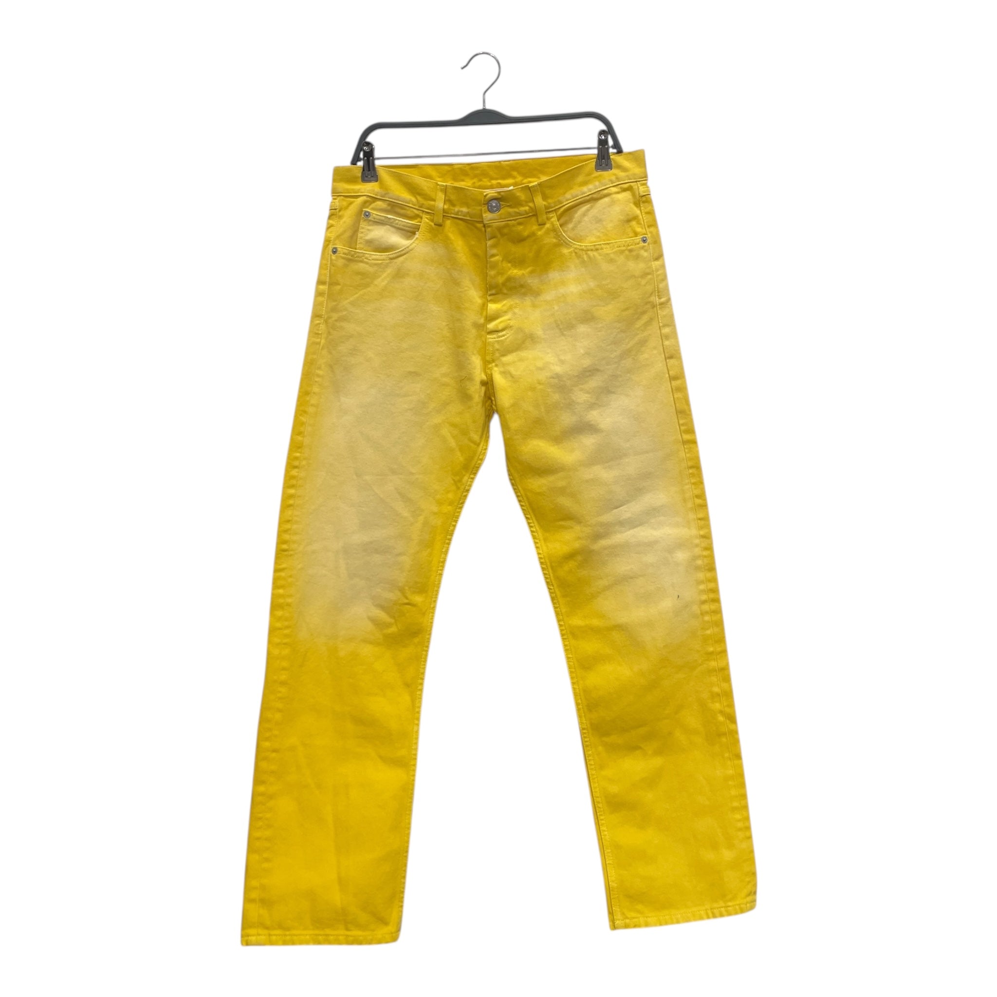 MARNI/Straight Pants/33/Denim/YEL/WASHED KNEE DENIM JEANS view 1