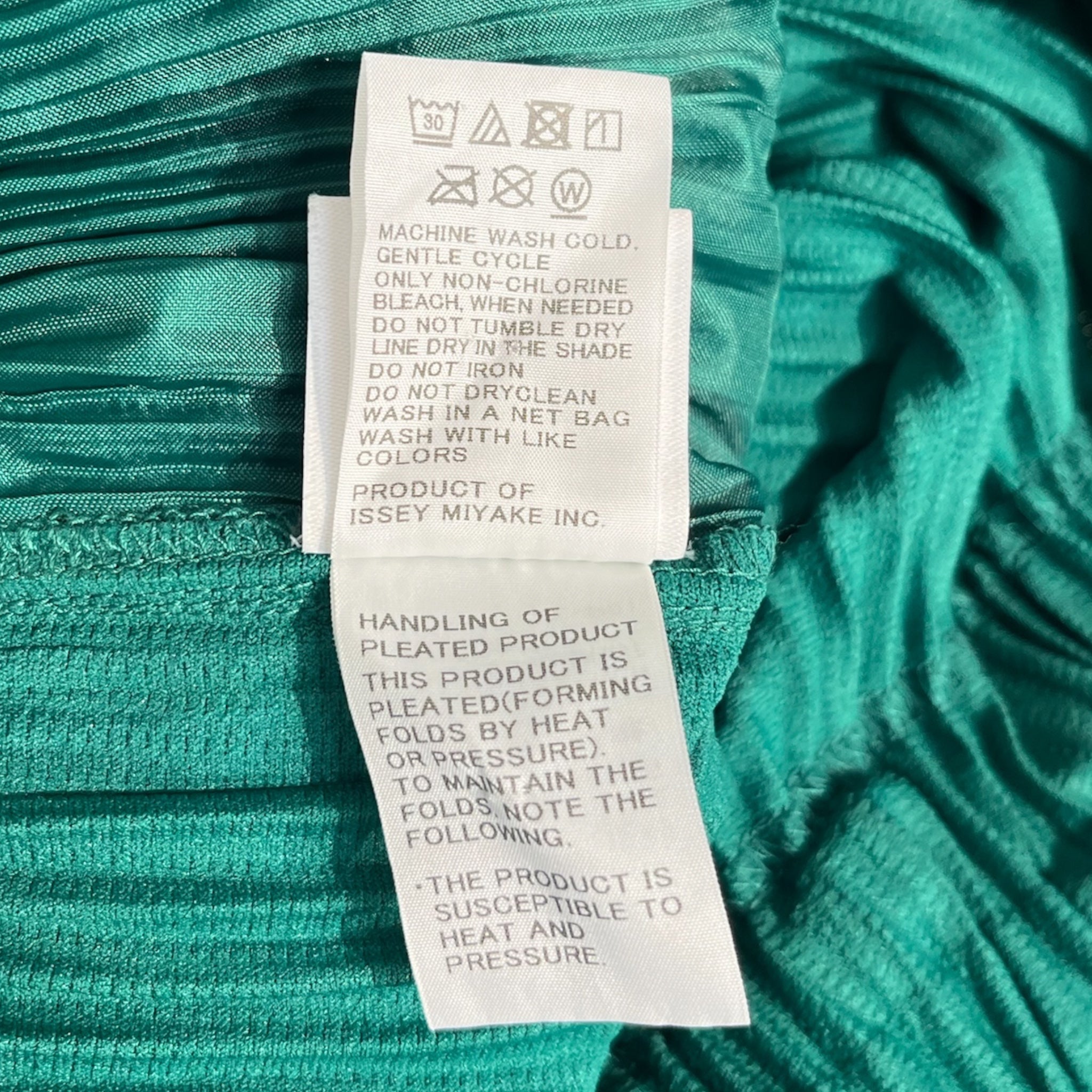 ISSEY MIYAKE/Pants/S/Polyester/GRN/PLEATED view 5